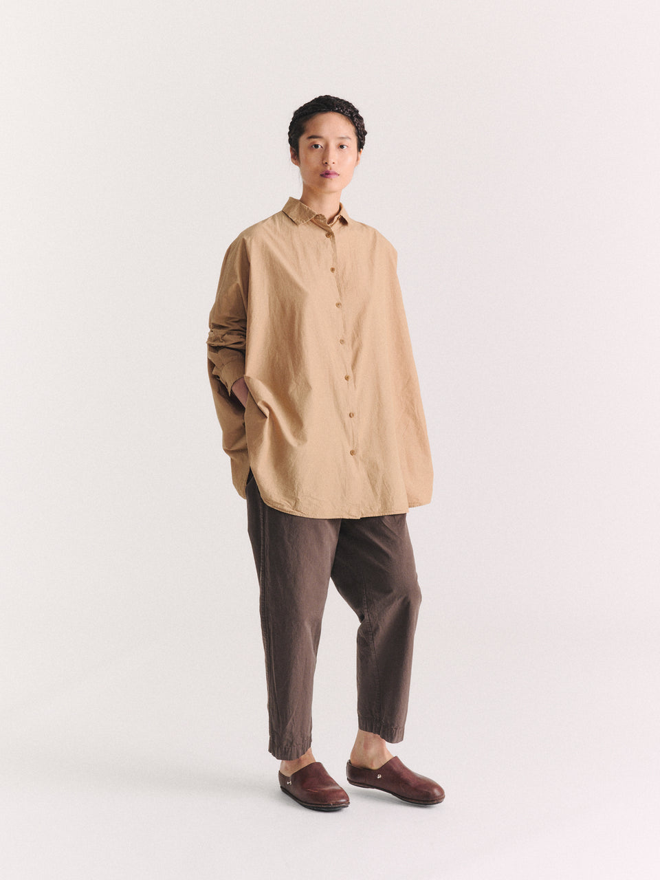 ATOMLESS SHIRT - LIGHT PAPER - SAND