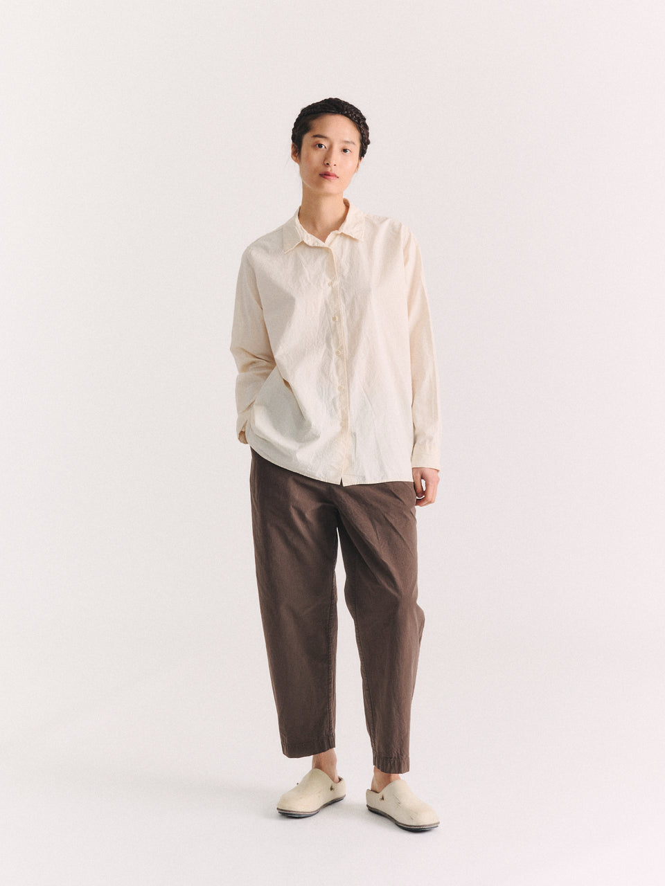 FABI ITALIEN PANT - TOUGH COT - BROWN