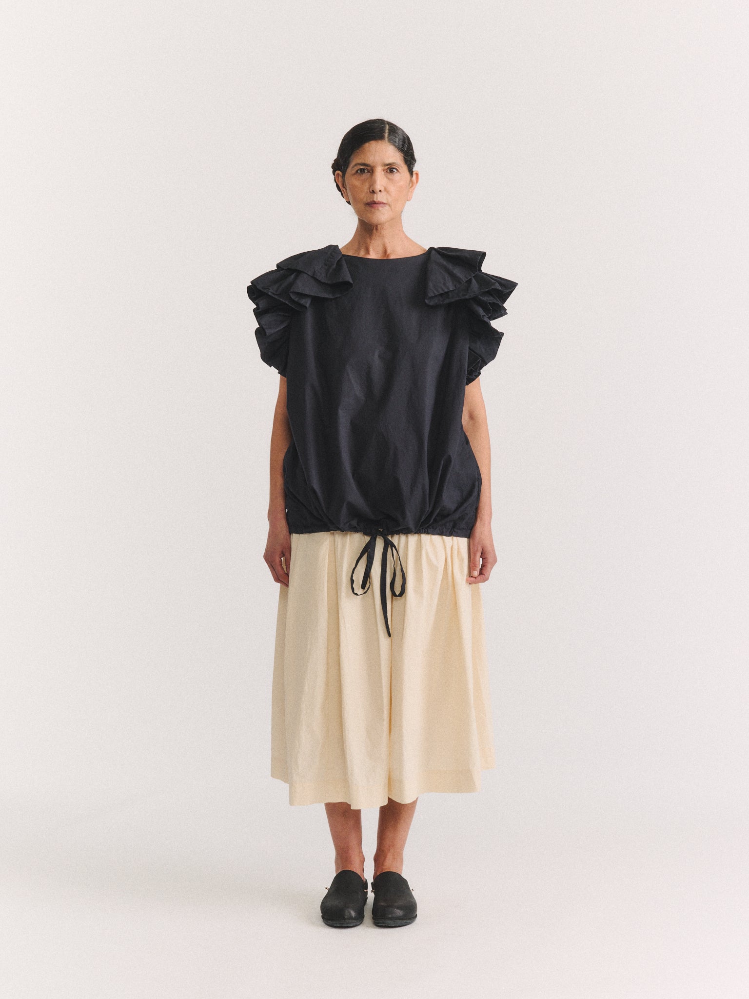 TOP FROUFROU - L COT - NOIR