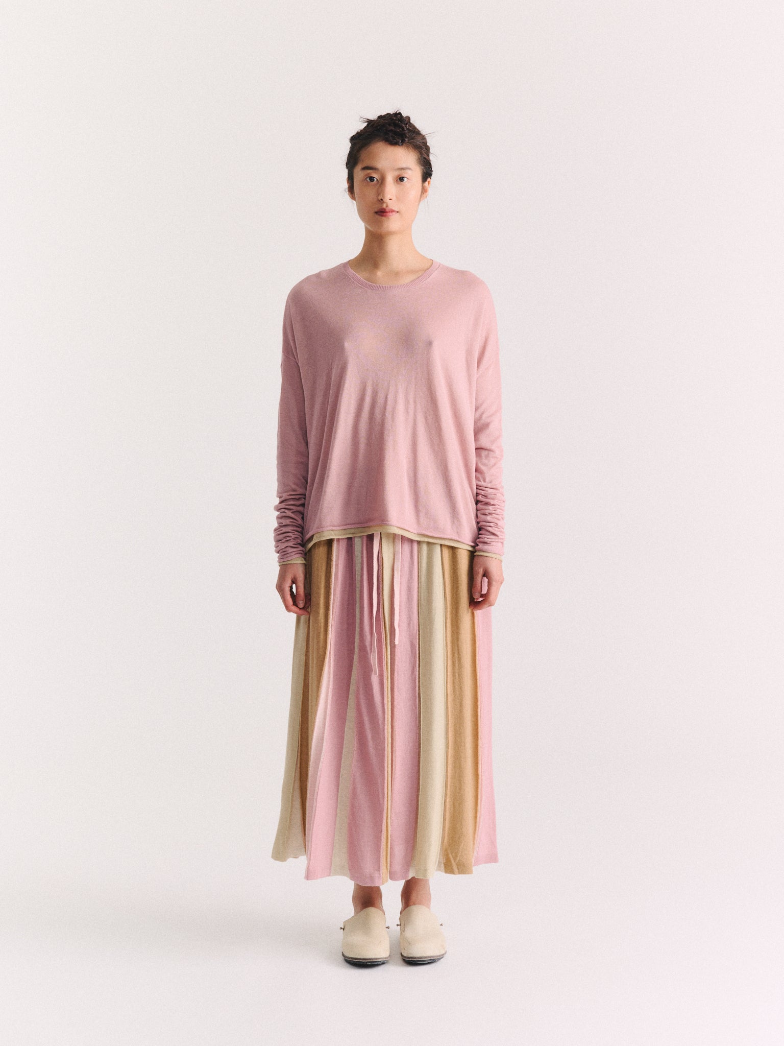JUMPER - ULTRA LIGHT DOUBLE - PINK/PISTACHIO