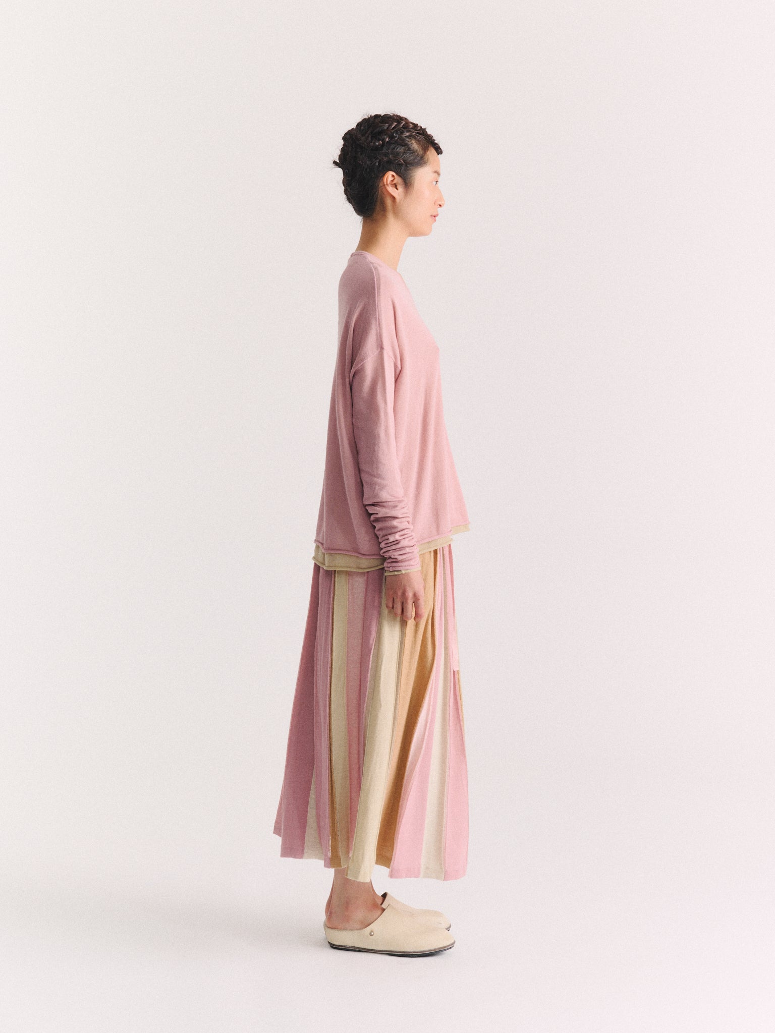 JUMPER - ULTRA LIGHT DOUBLE - PINK/PISTACHIO