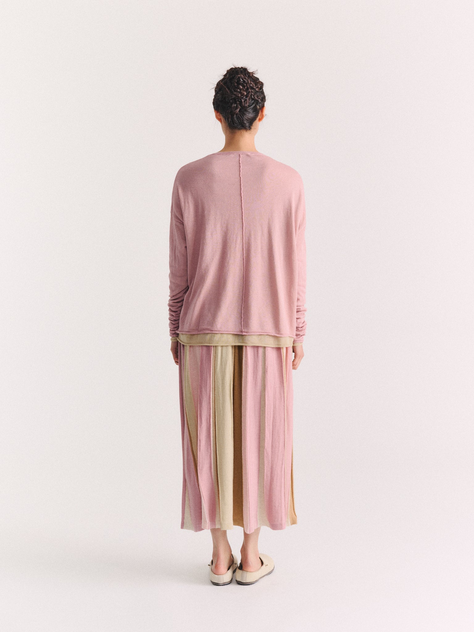 JUMPER - ULTRA LIGHT DOUBLE - PINK/PISTACHIO
