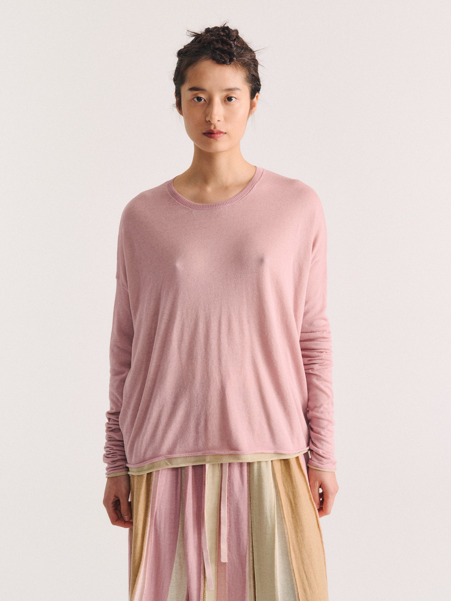 JUMPER - ULTRA LIGHT DOUBLE - PINK/PISTACHIO