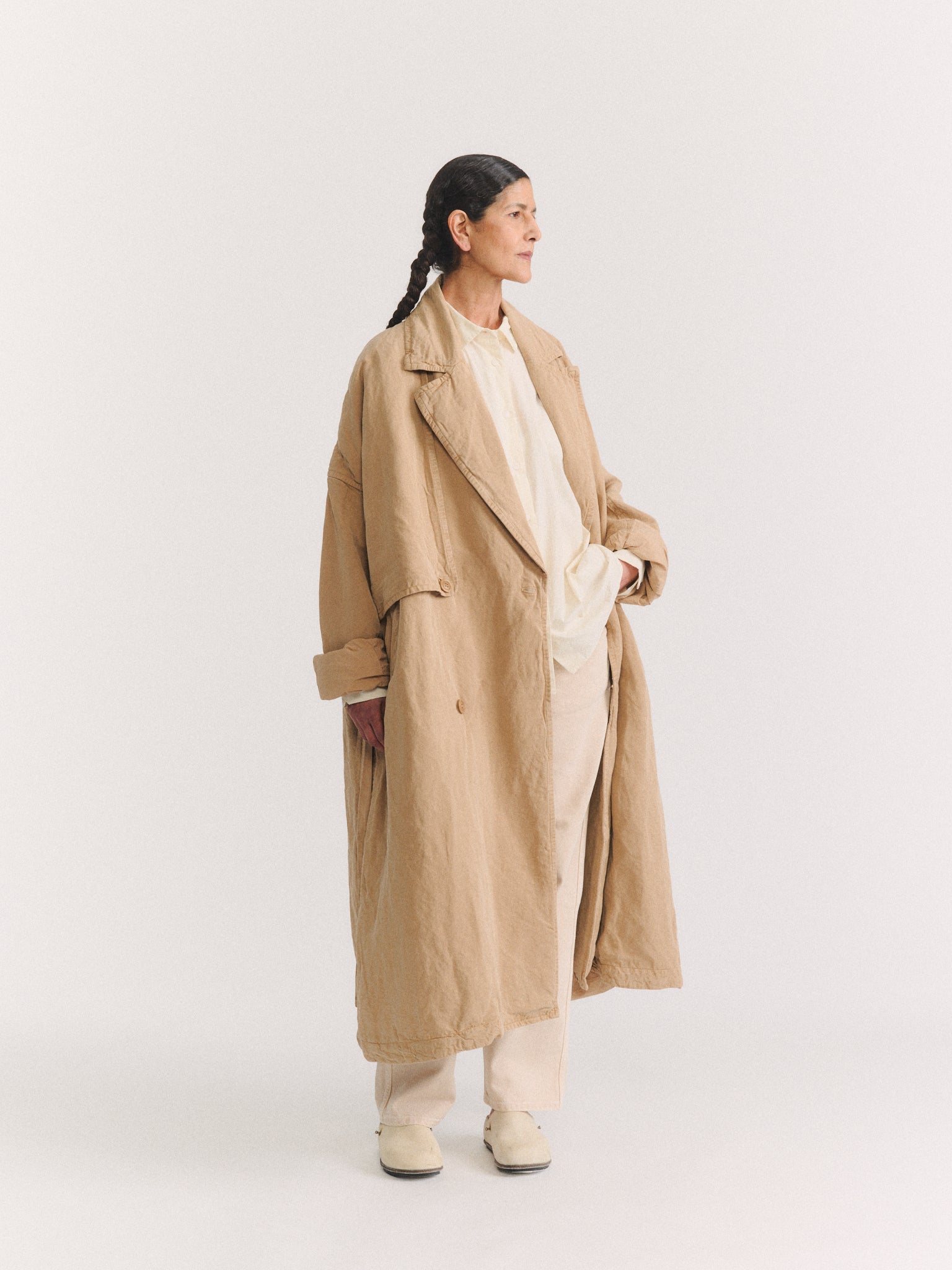 LUNA COAT - TUAREG - JUTE