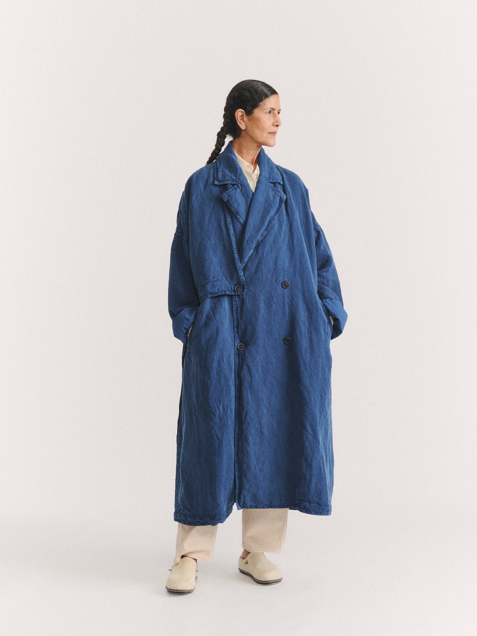 Manteau LUNA - TUAREG - Bleu