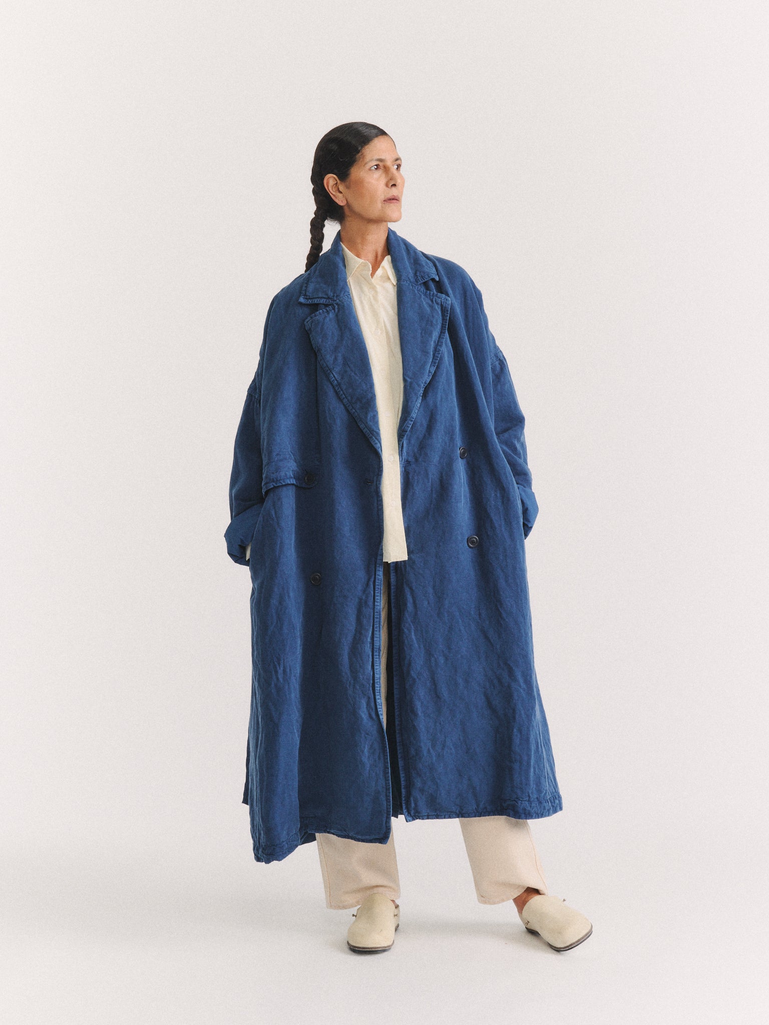 Manteau LUNA - TUAREG - Bleu