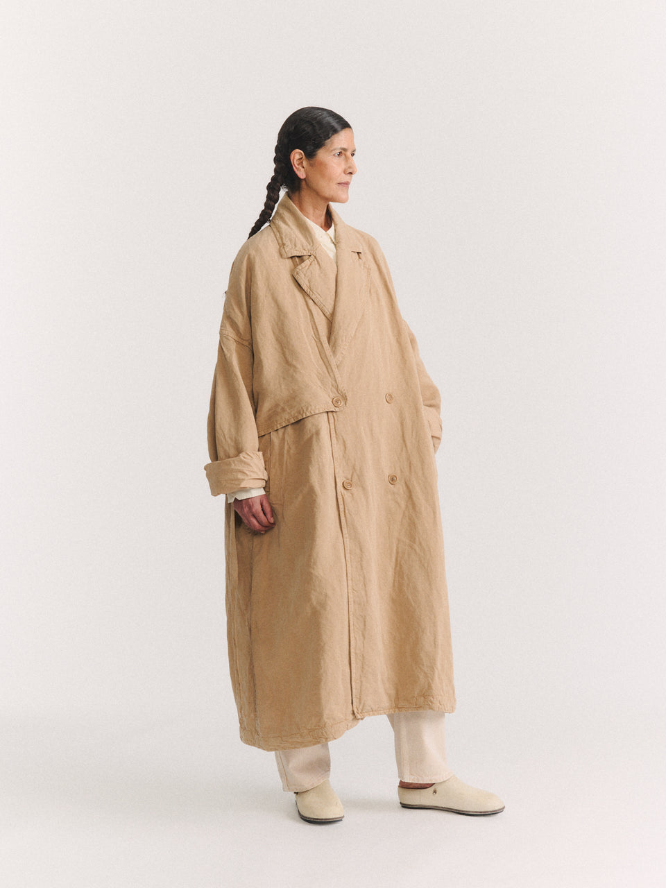 LUNA COAT - TUAREG - JUTE