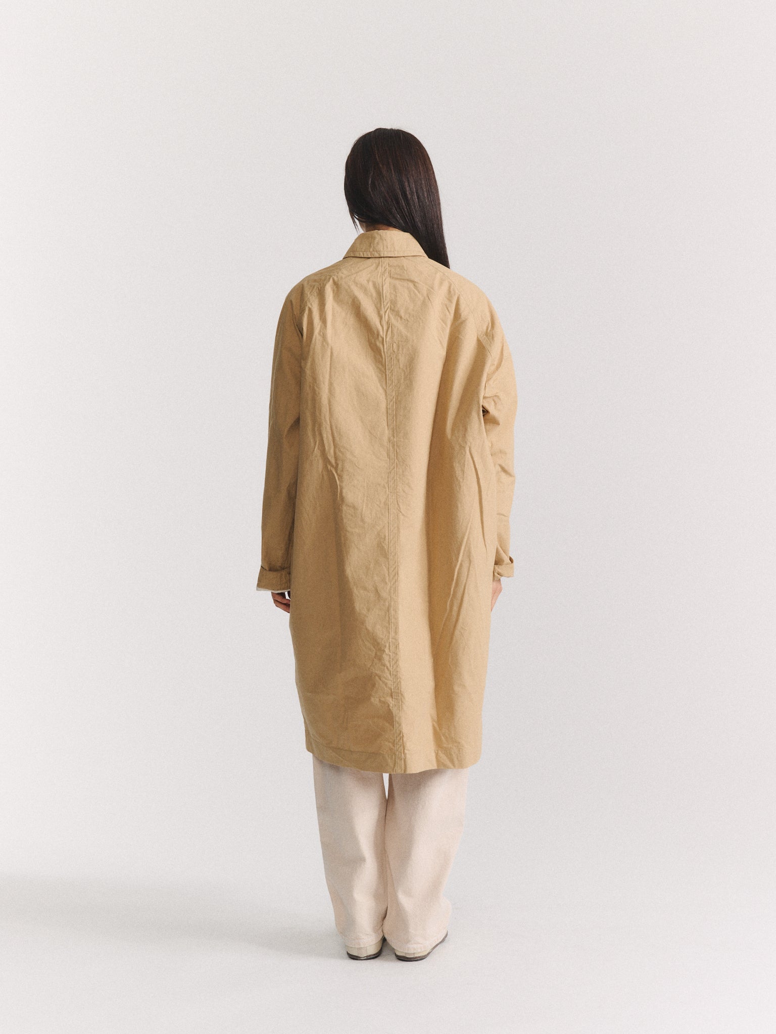 MANTEAU OLIVER - TOUGH POPLIN - BEIGE
