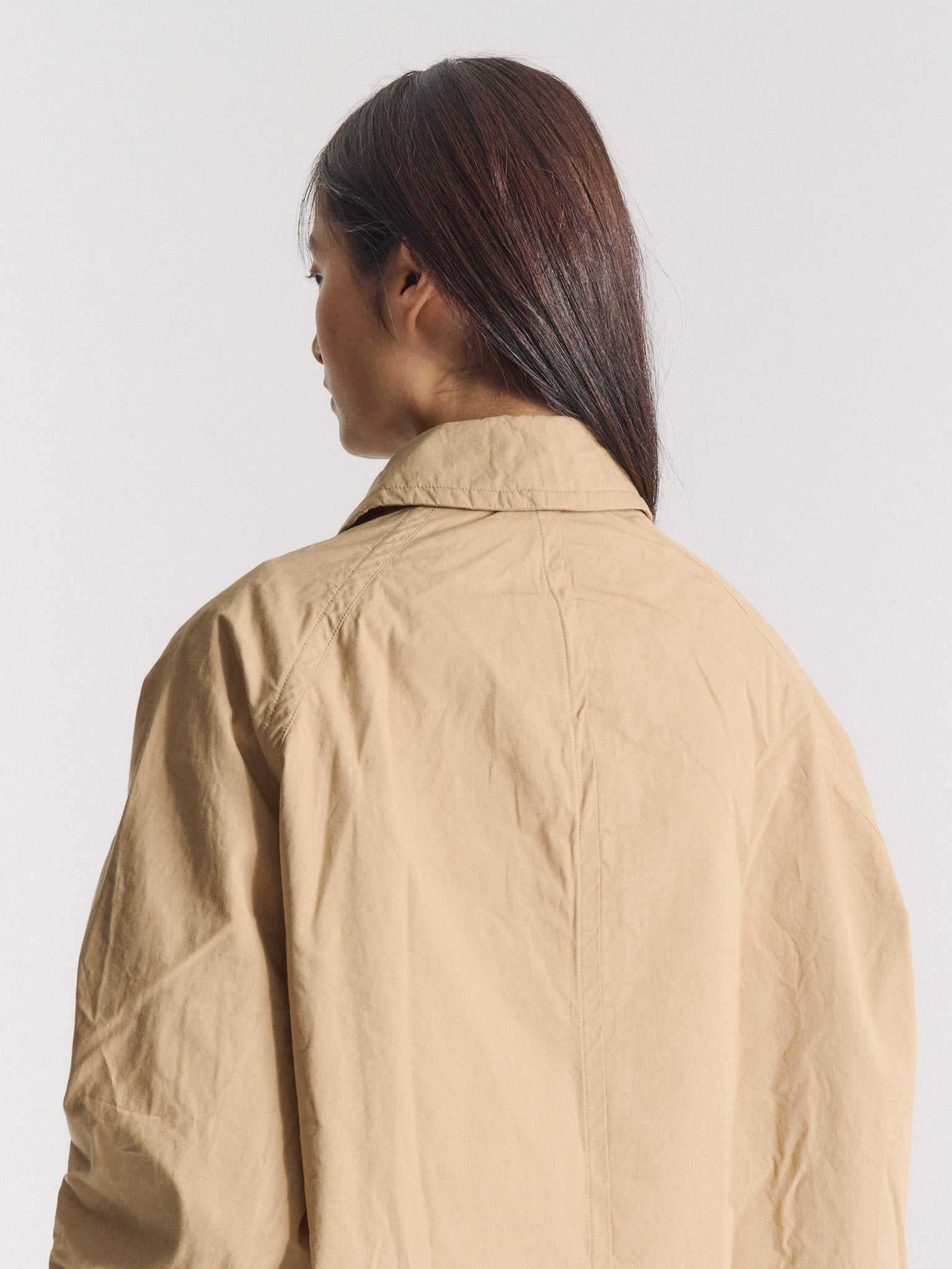 MANTEAU OLIVER - TOUGH POPLIN - BEIGE