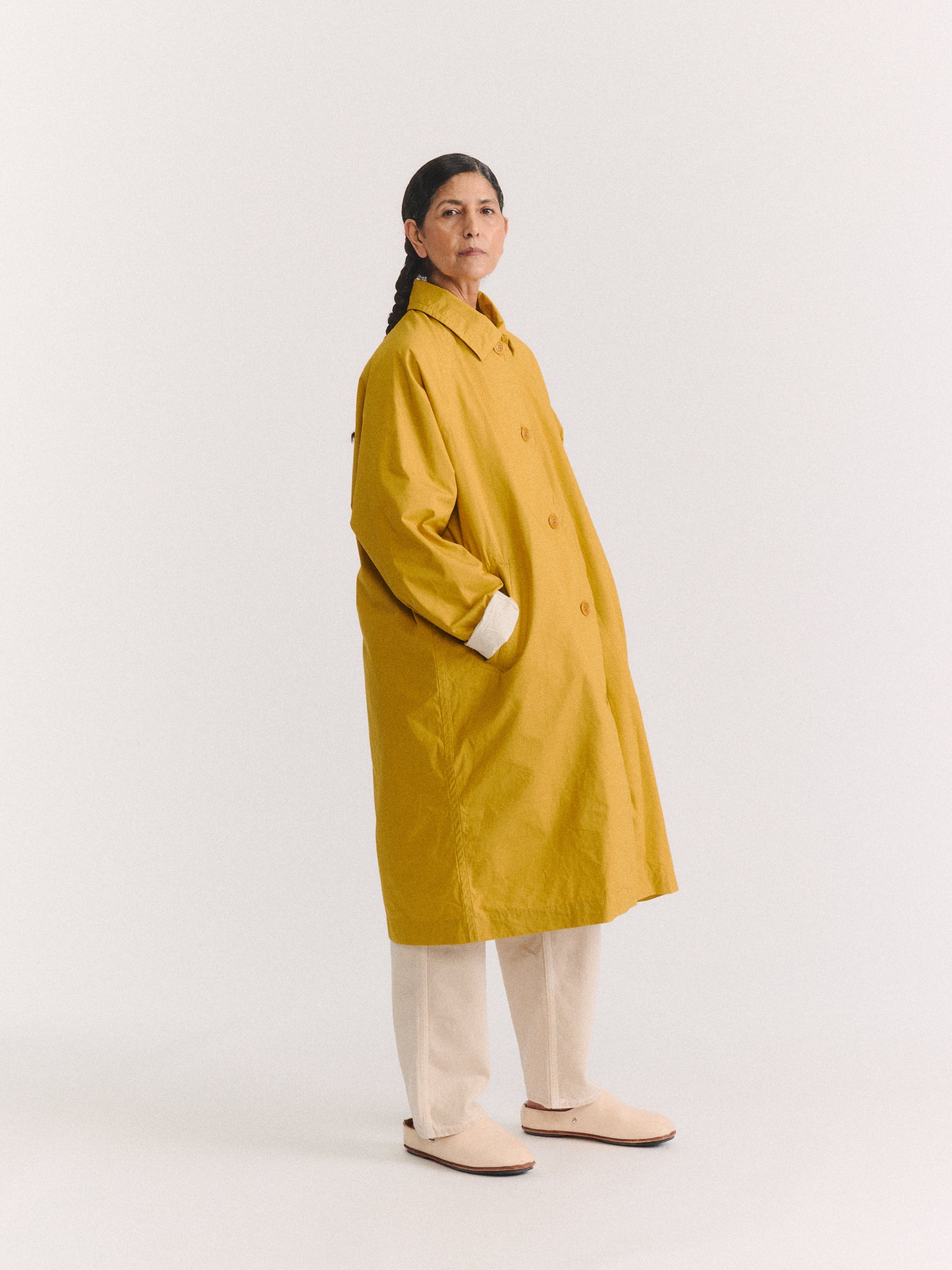 MANTEAU OLIVER - TOUGH POPLIN - TANGO