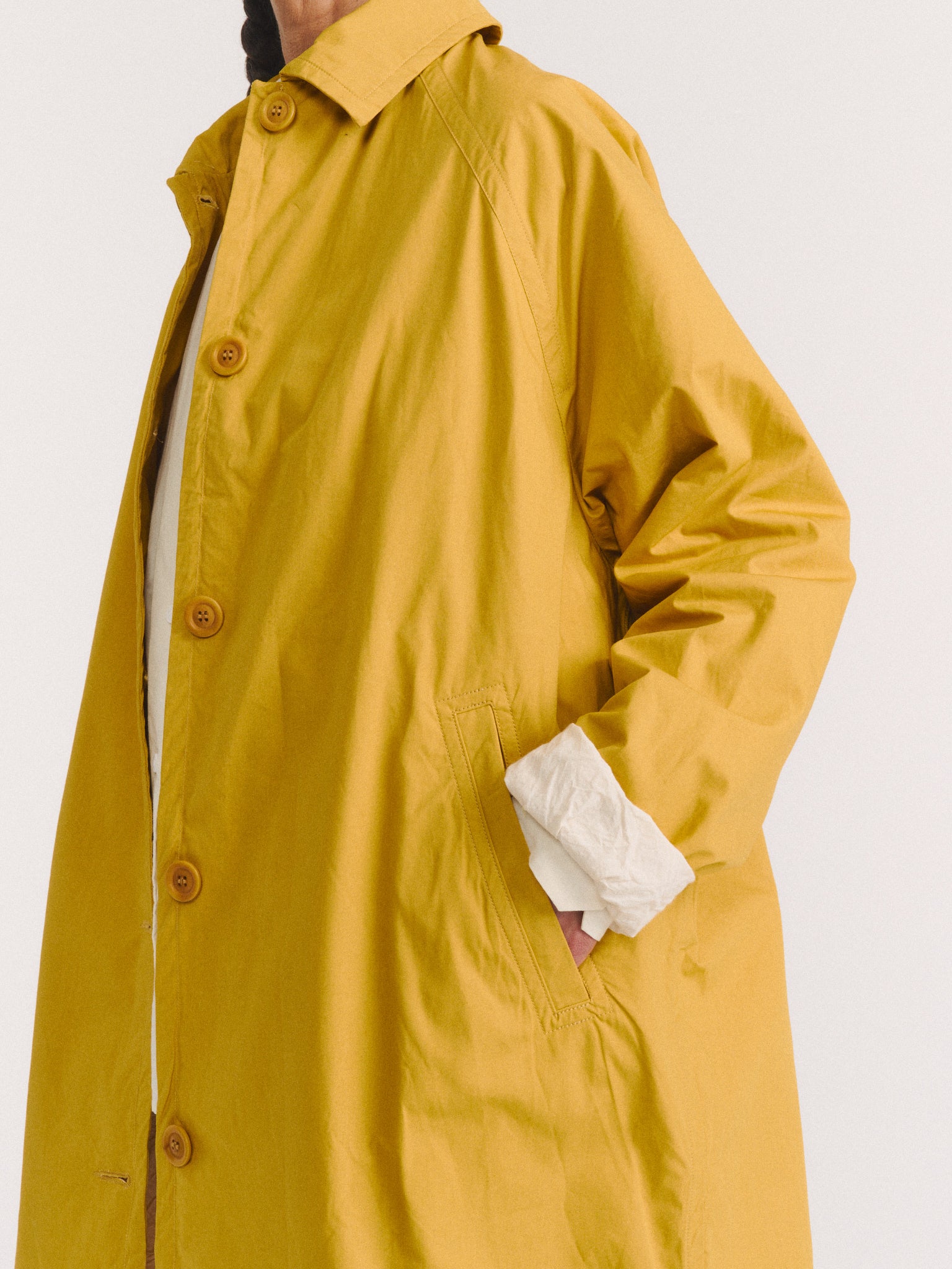 MANTEAU OLIVER - TOUGH POPLIN - TANGO