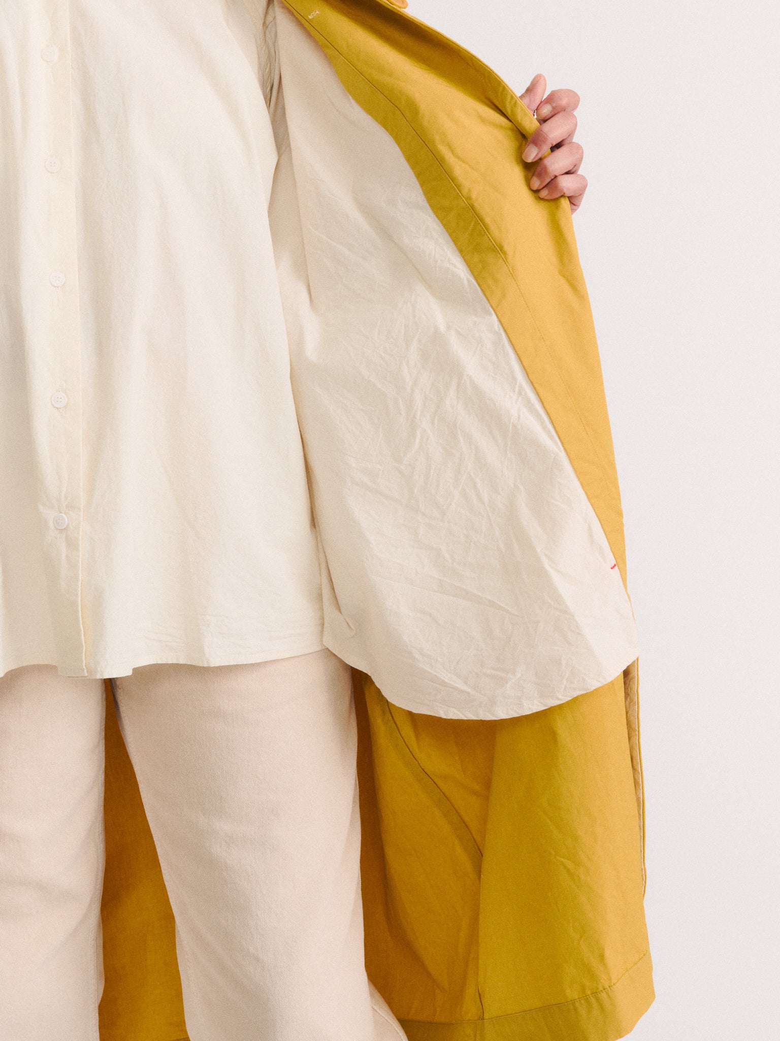 MANTEAU OLIVER - TOUGH POPLIN - TANGO