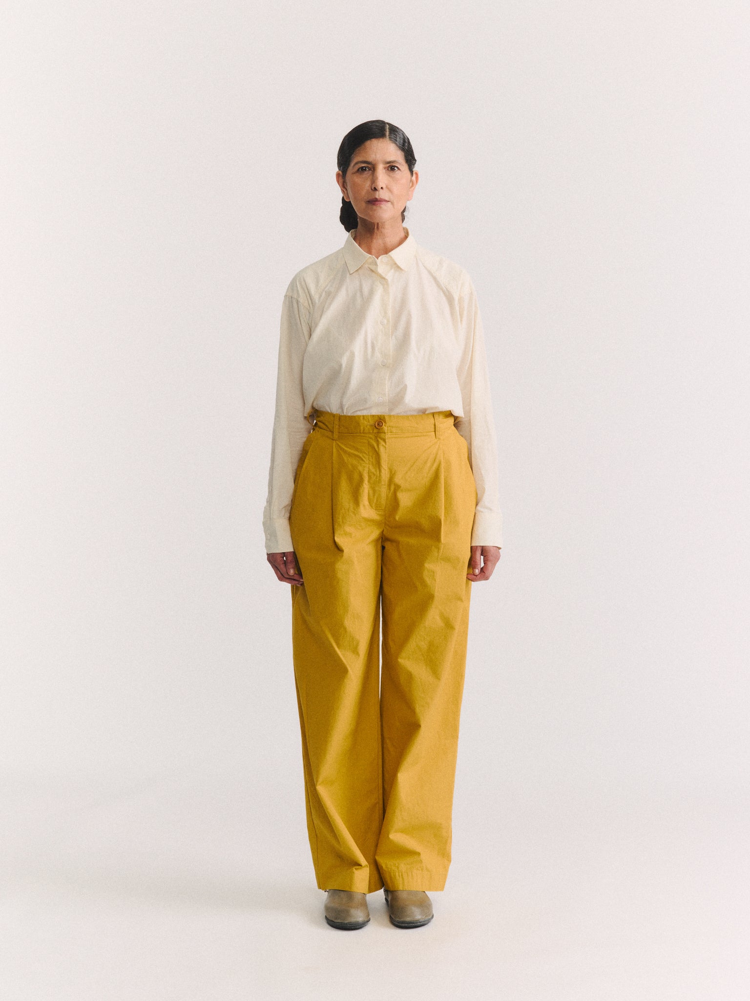 SIENNA PANT - TOUGH POPLIN - TANGO