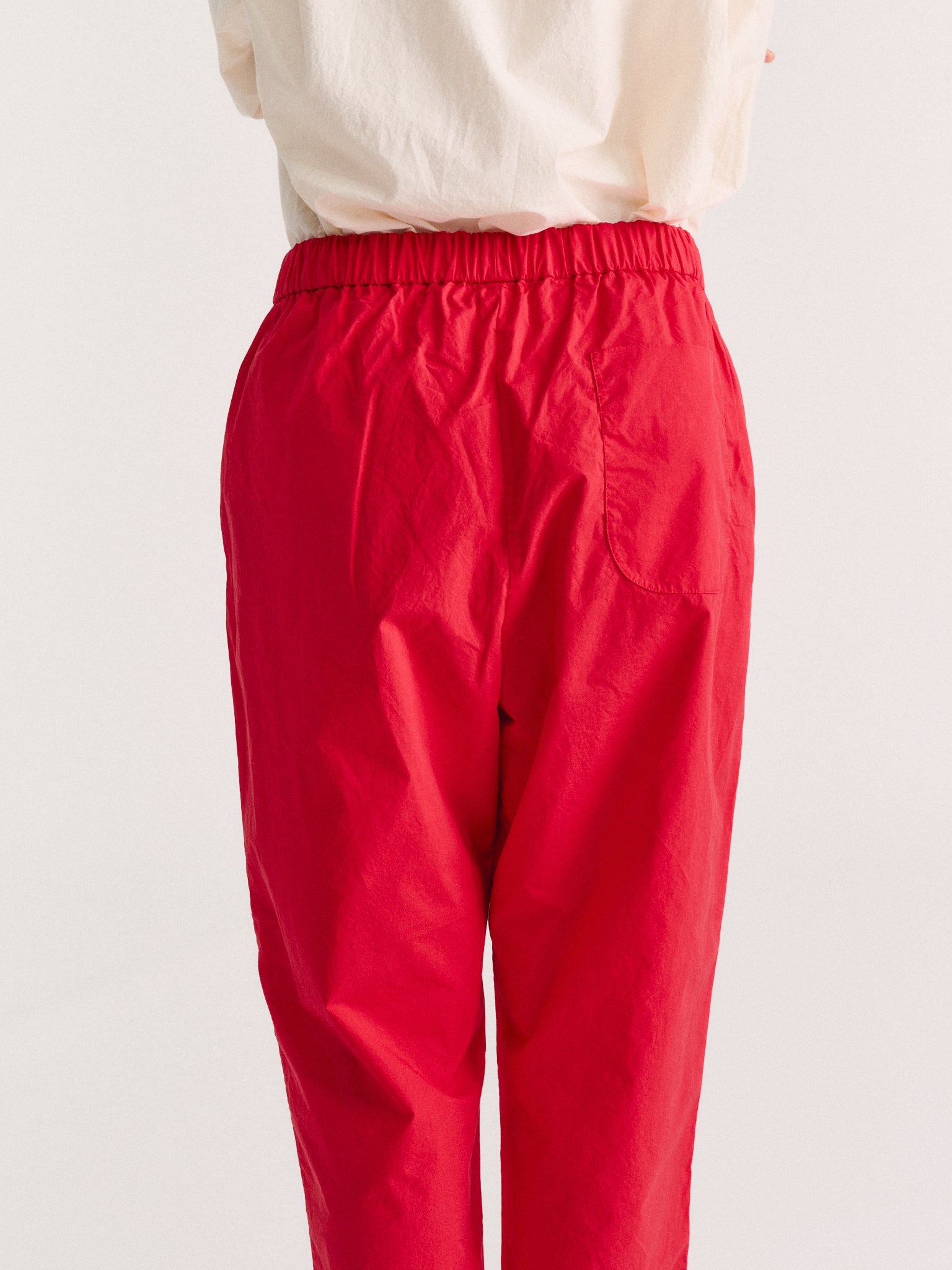 SIMPLE PANT - H COT - KETCHUP
