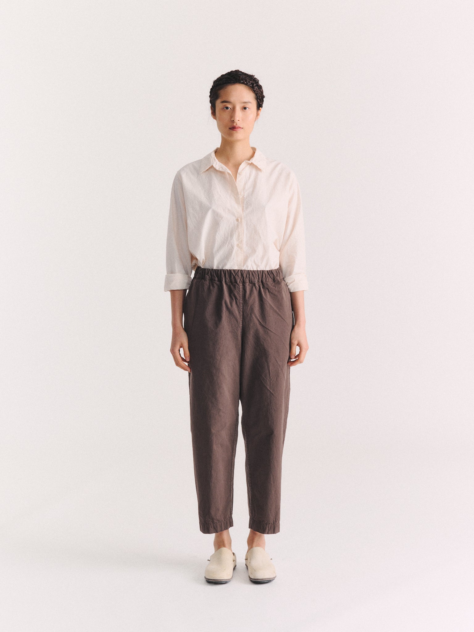 FABI ITALIEN PANT - TOUGH COT - BROWN