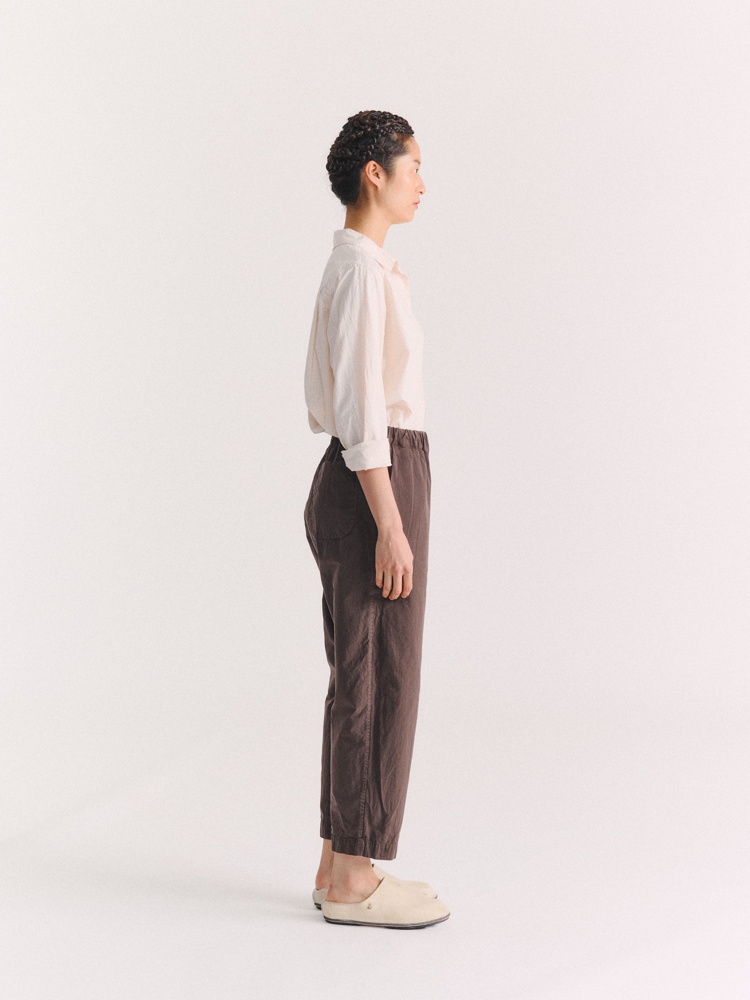 FABI ITALIEN PANT - TOUGH COT - BROWN