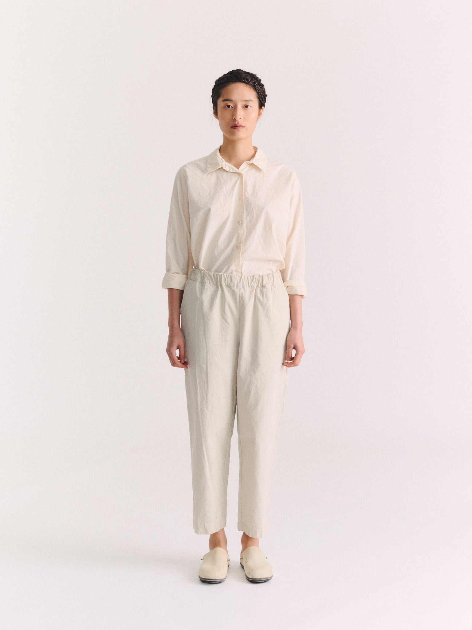 FABI ITALIEN PANT - TOUGH COT - CHALK