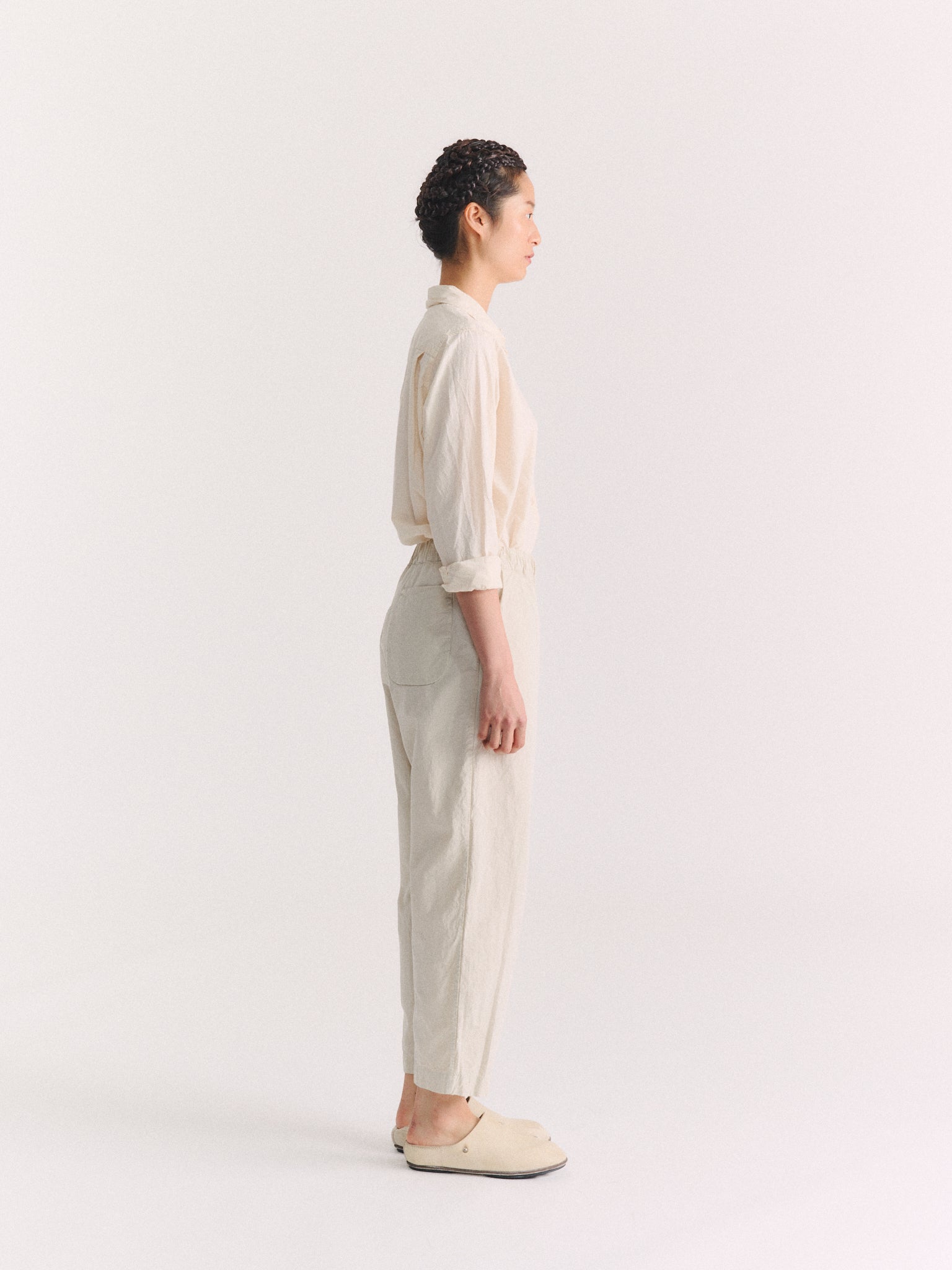 FABI ITALIEN PANT - TOUGH COT - CHALK