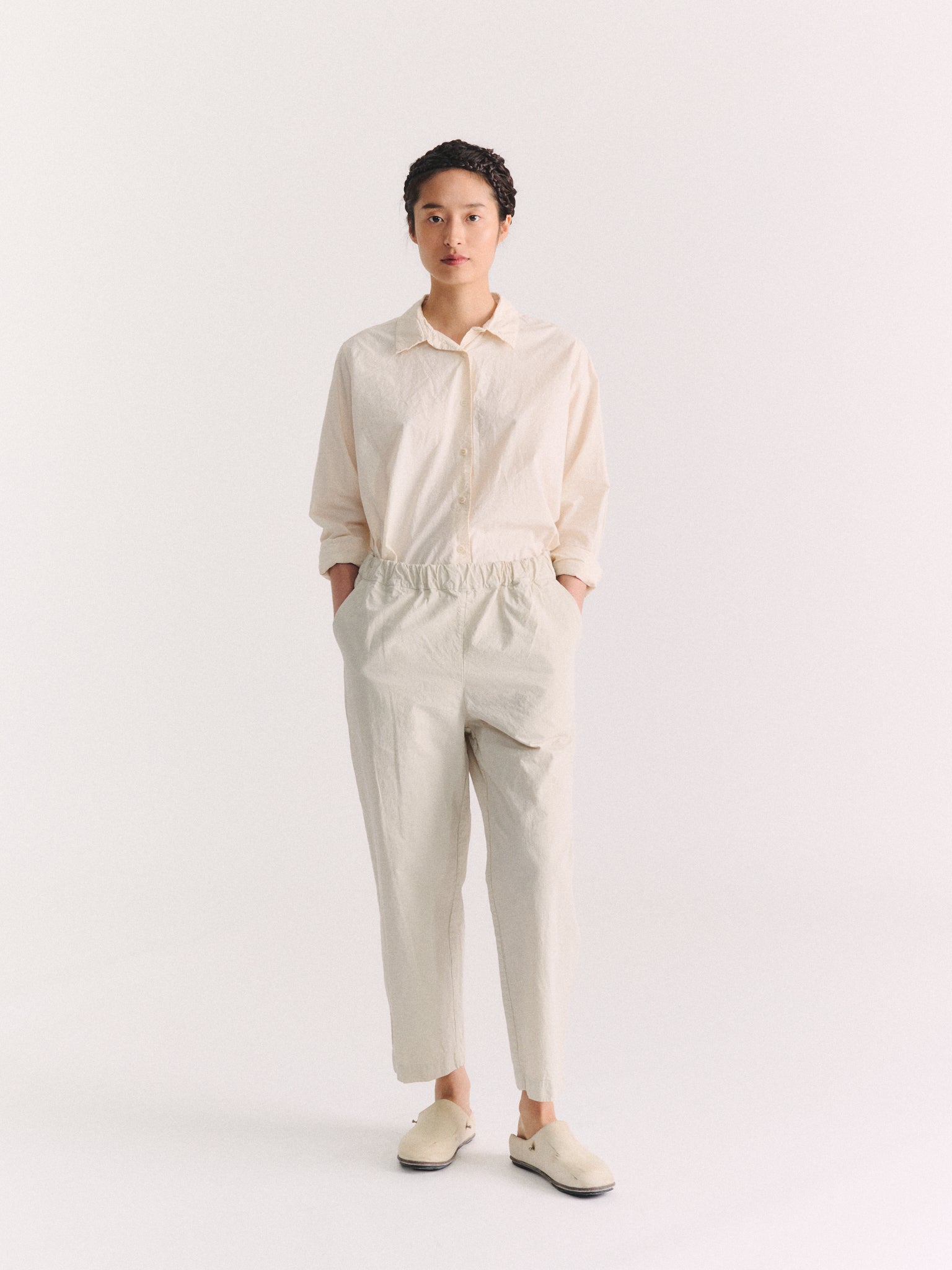 FABI ITALIEN PANT - TOUGH COT - CHALK