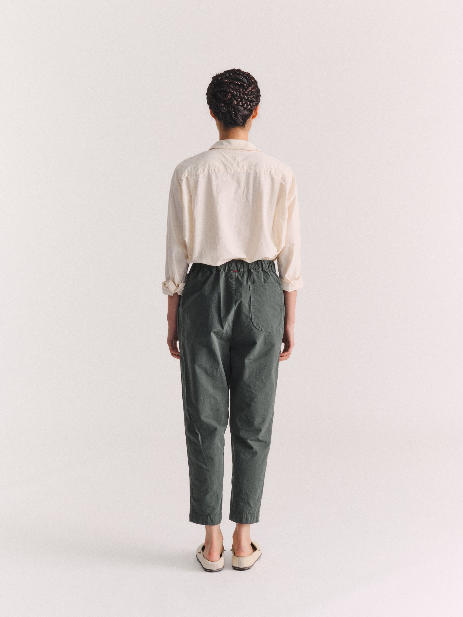 FABI ITALIEN PANT - TOUGH COT - KHAKI