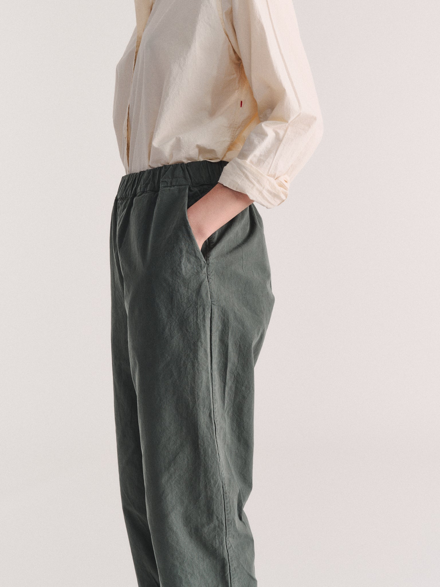 FABI ITALIEN PANT - TOUGH COT - KHAKI