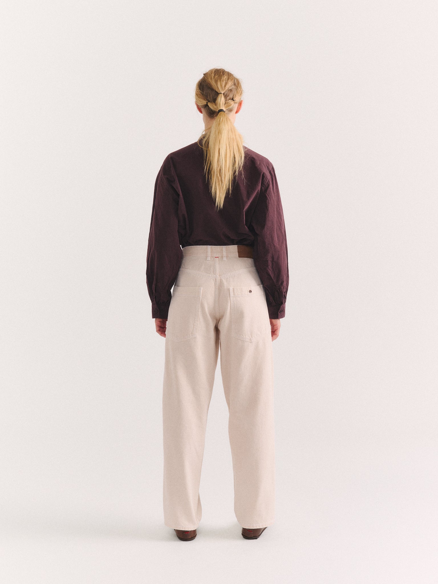 PAULO DENIM PANT - DENIM - IVORY