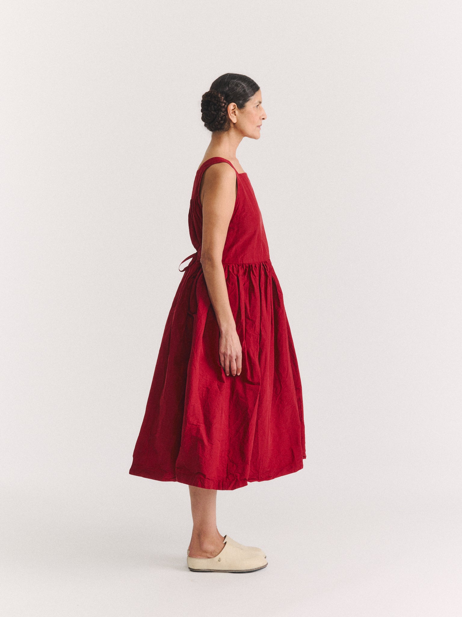 NINA DRESS - HEAVY TAFFETA - CUORE