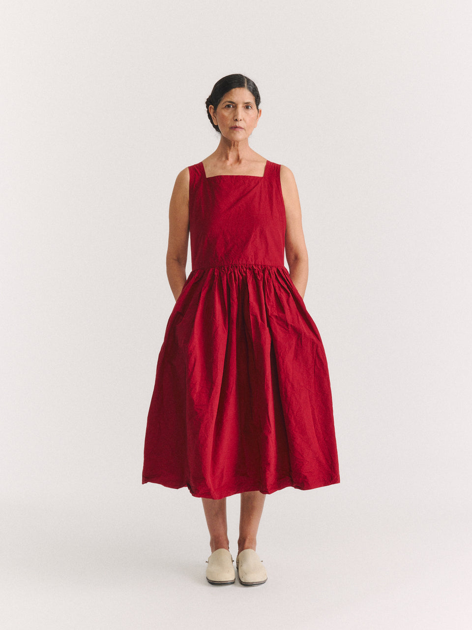 ROBE NINA - HEAVY TAFFETA - CUORE