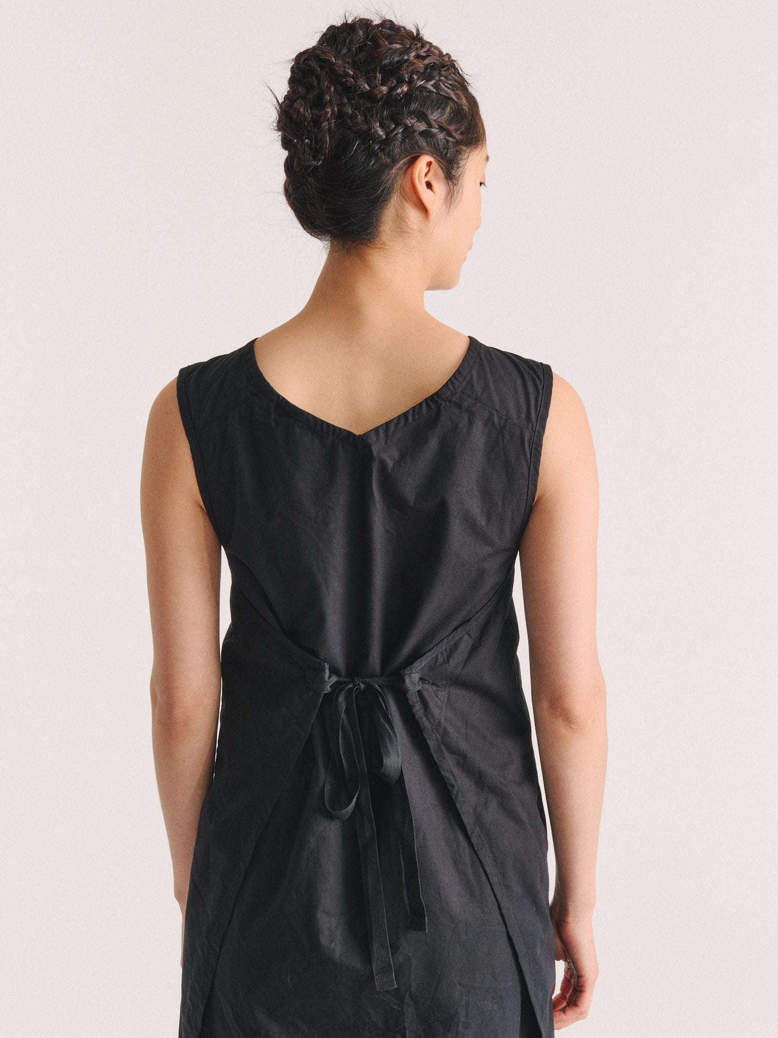 TABLIER DRESS - H CARD - BLACK