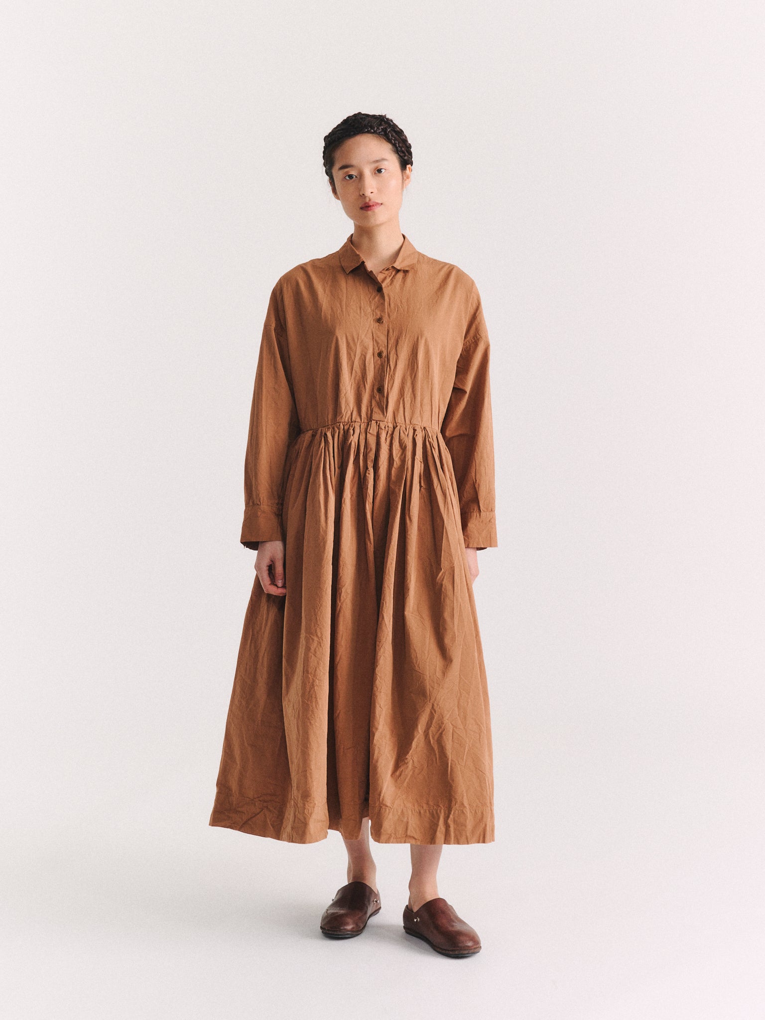 STEPHANIE DRESS - PAPER COT - ALMOND