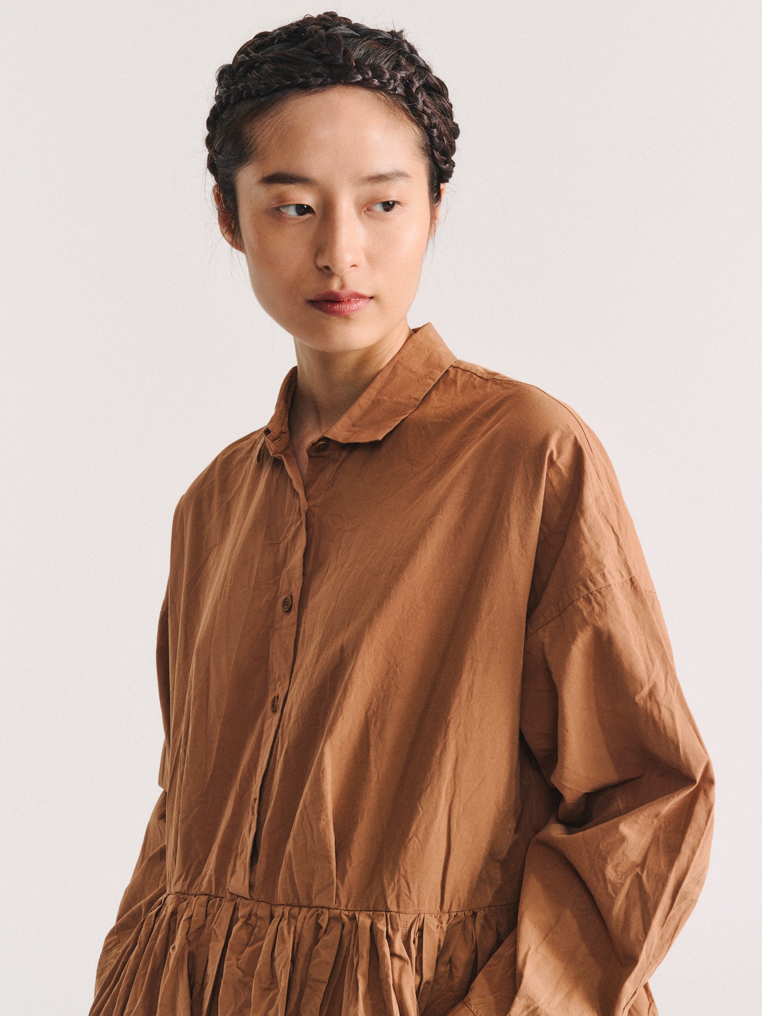 STEPHANIE DRESS - PAPER COT - ALMOND