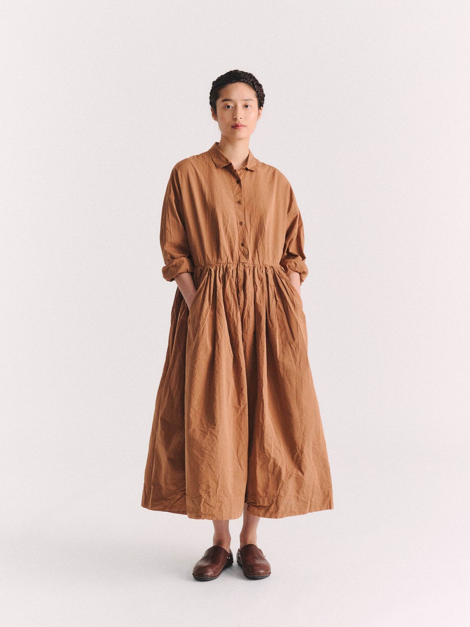 STEPHANIE DRESS - PAPER COT - ALMOND