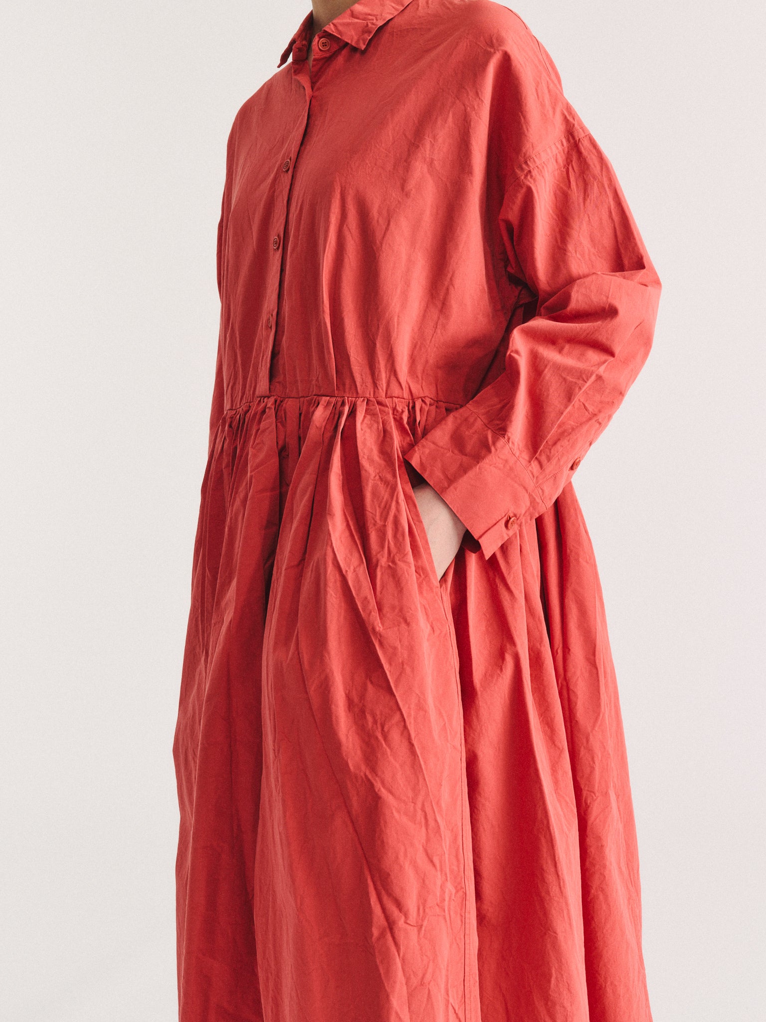 STEPHANIE DRESS - PAPER COT - BURNT ORANGE