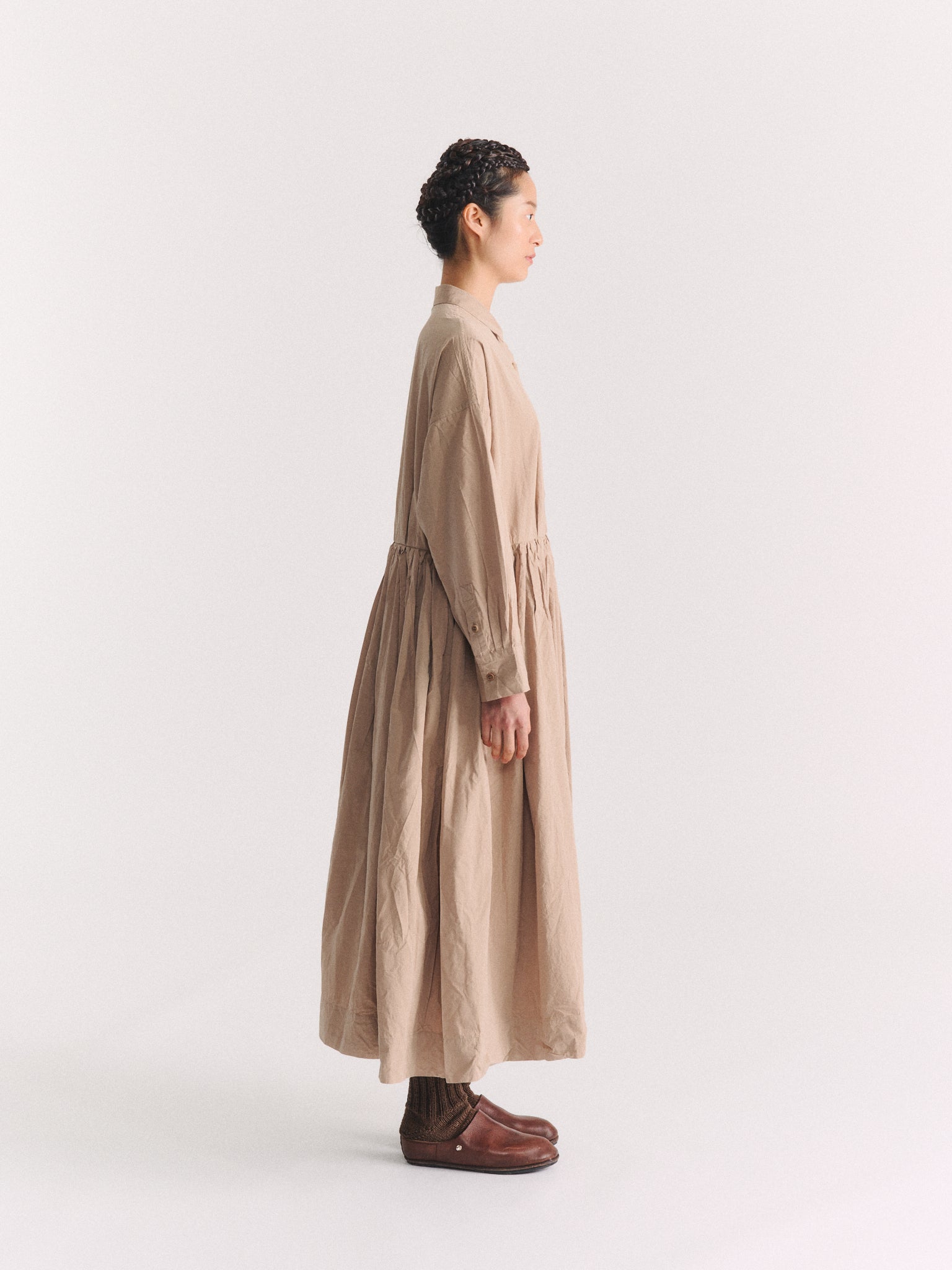 STEPHANIE DRESS - PAPER COT - LIGHT BEIGE