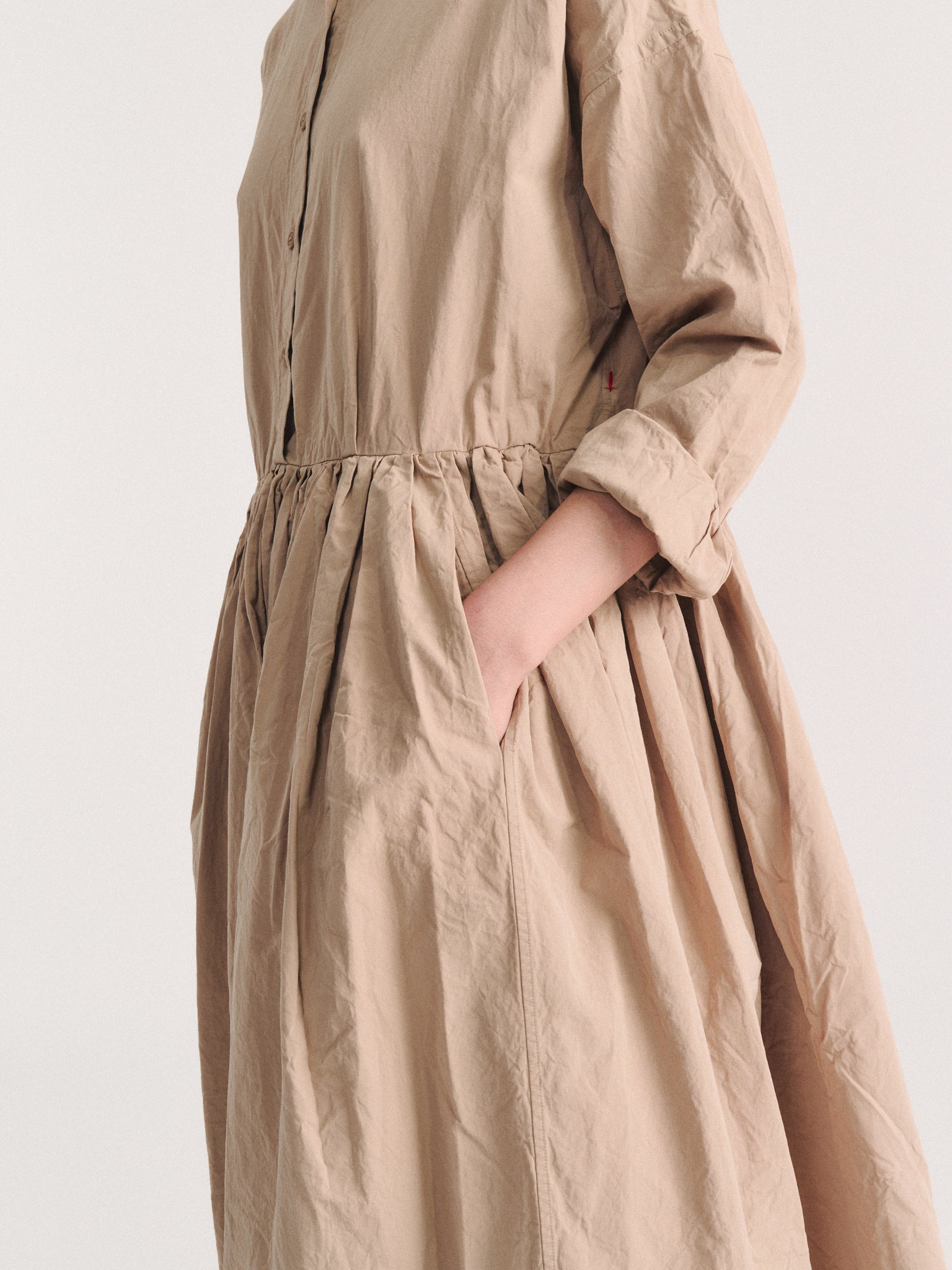 STEPHANIE DRESS - PAPER COT - LIGHT BEIGE
