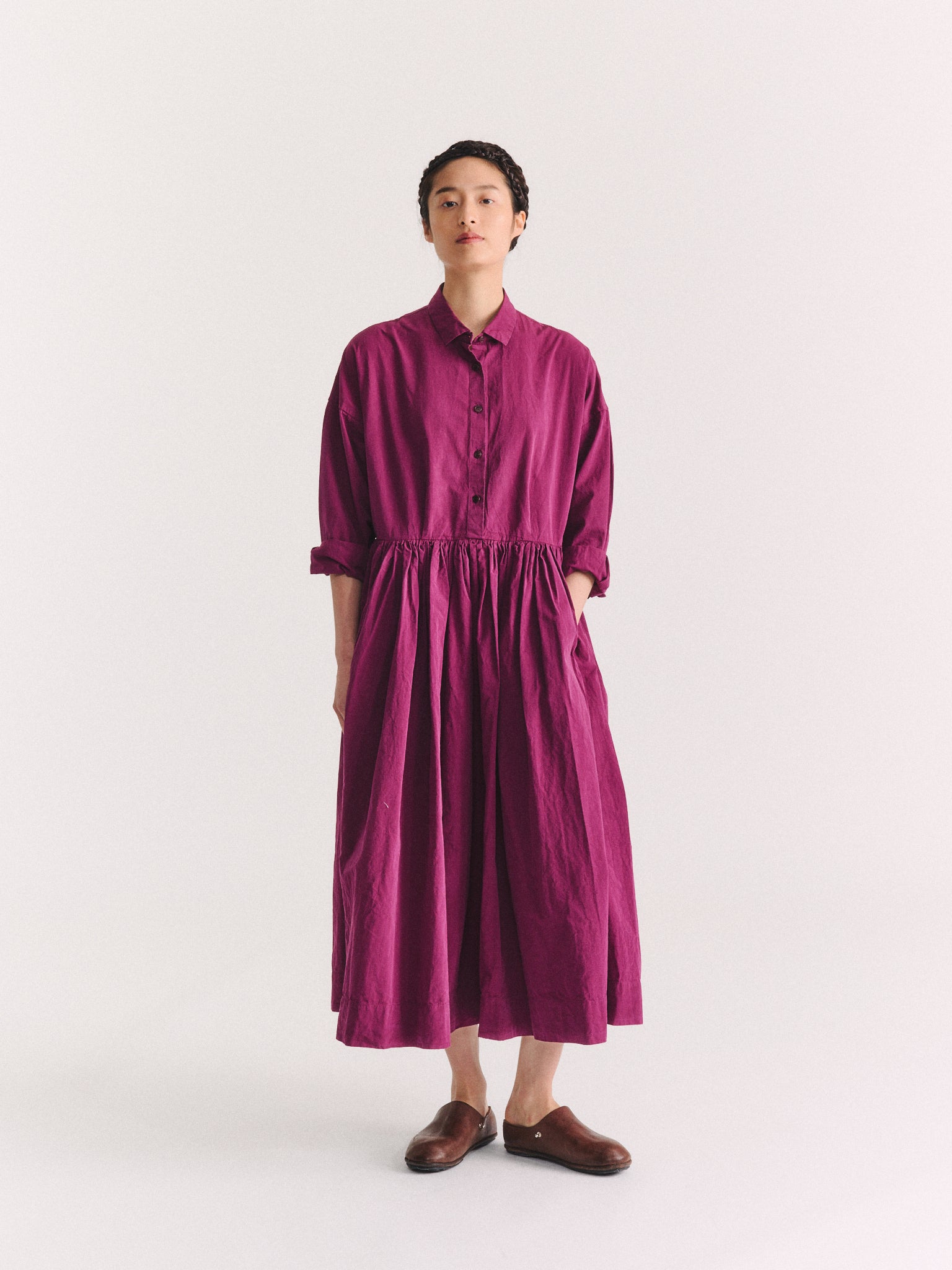 STEPHANIE DRESS - PAPER COT - RASPBERRY