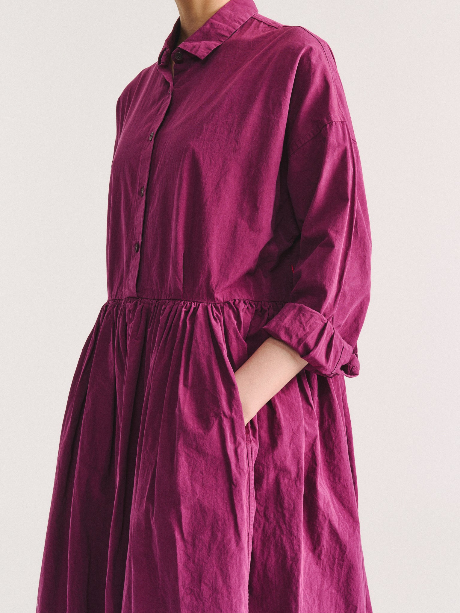 STEPHANIE DRESS - PAPER COT - RASPBERRY