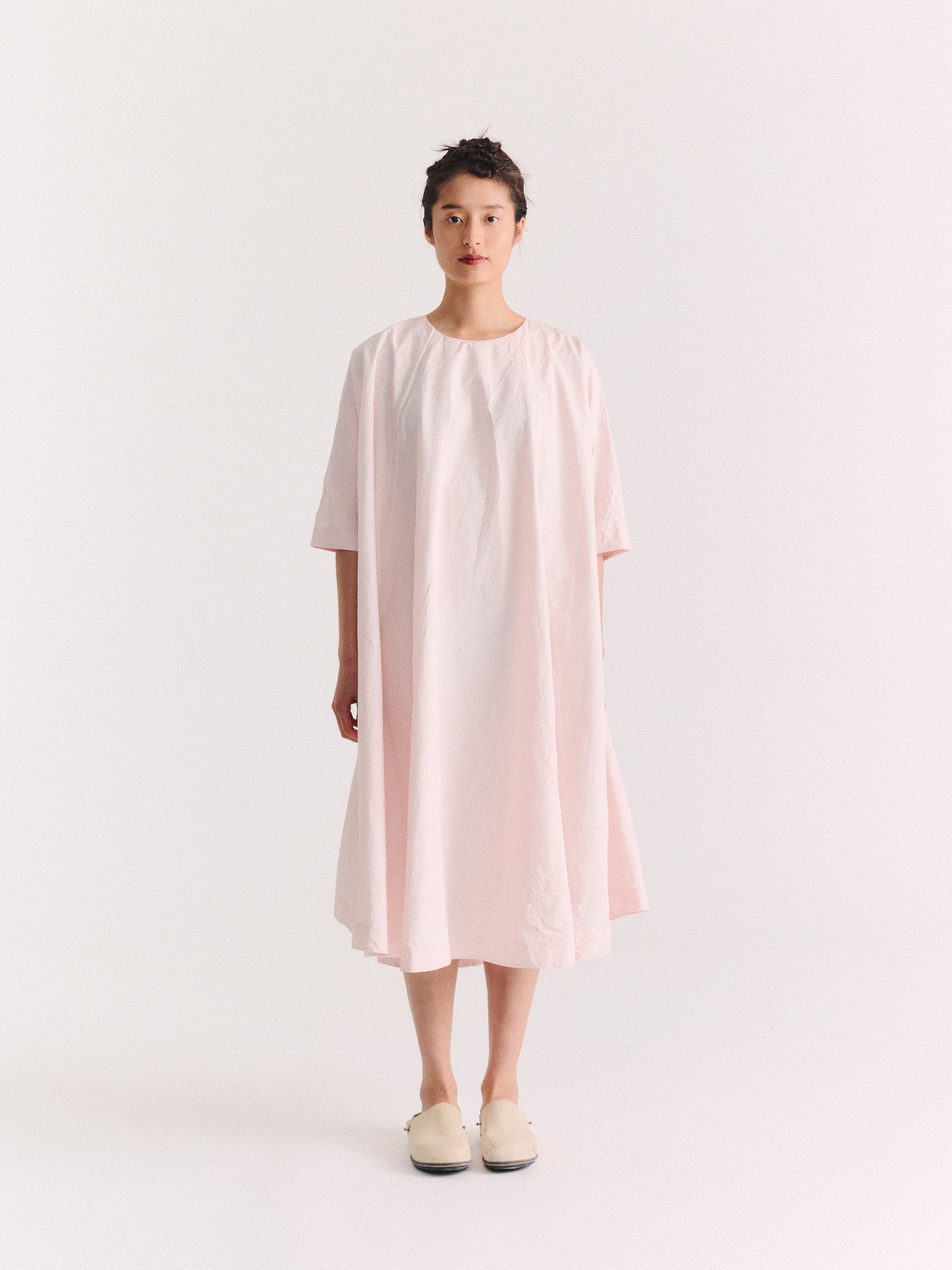 SOLEIL DRESS - H CARD - SAKURA PINK
