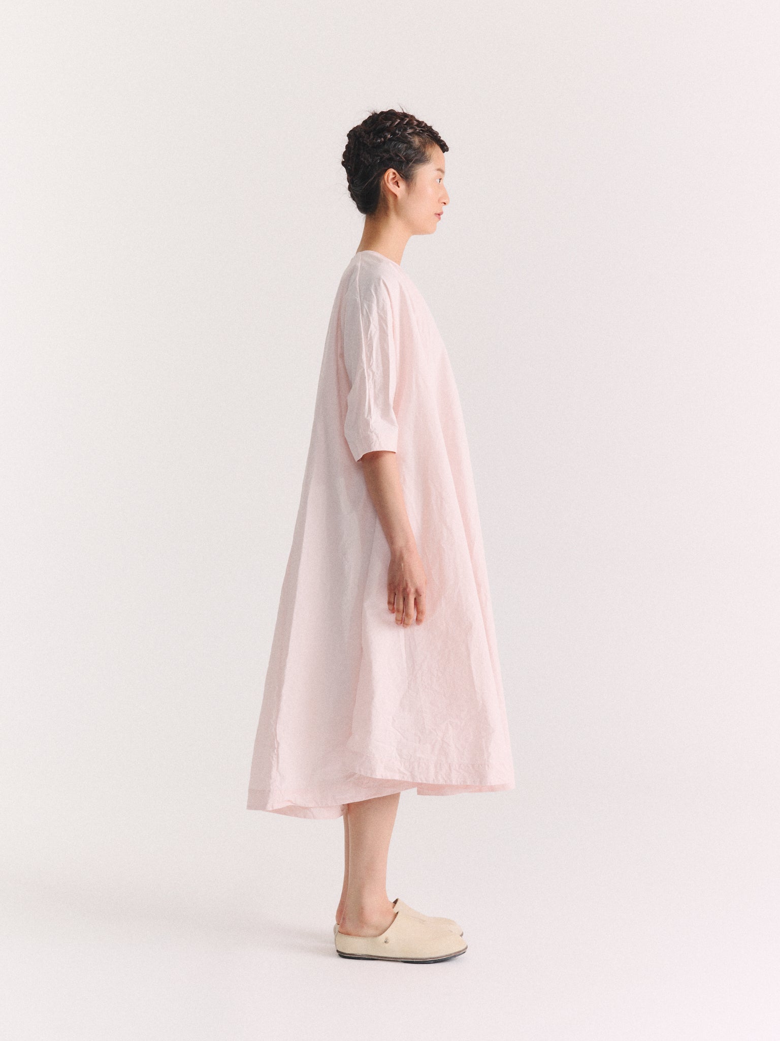 SOLEIL DRESS - H CARD - SAKURA PINK