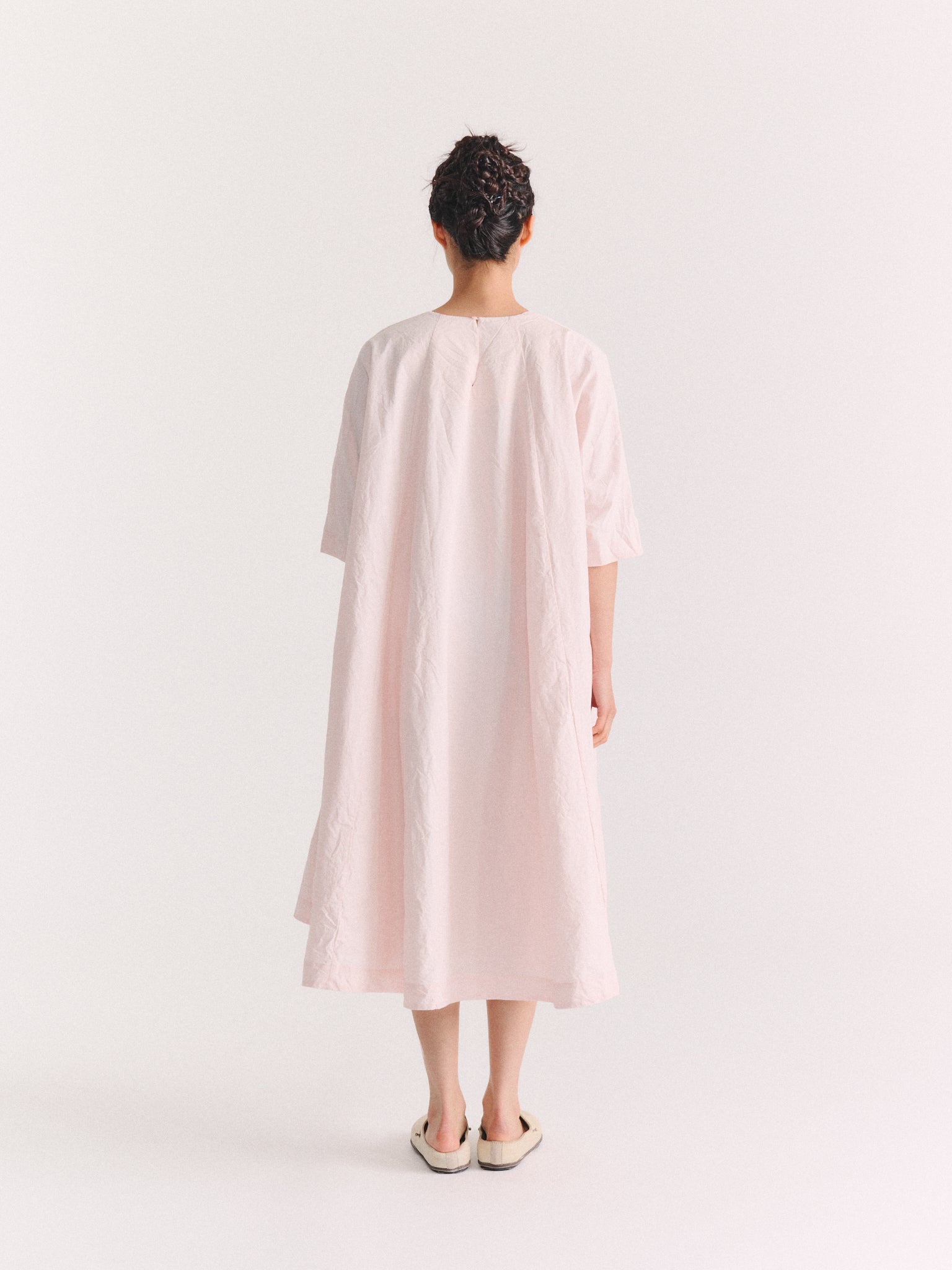 SOLEIL DRESS - H CARD - SAKURA PINK
