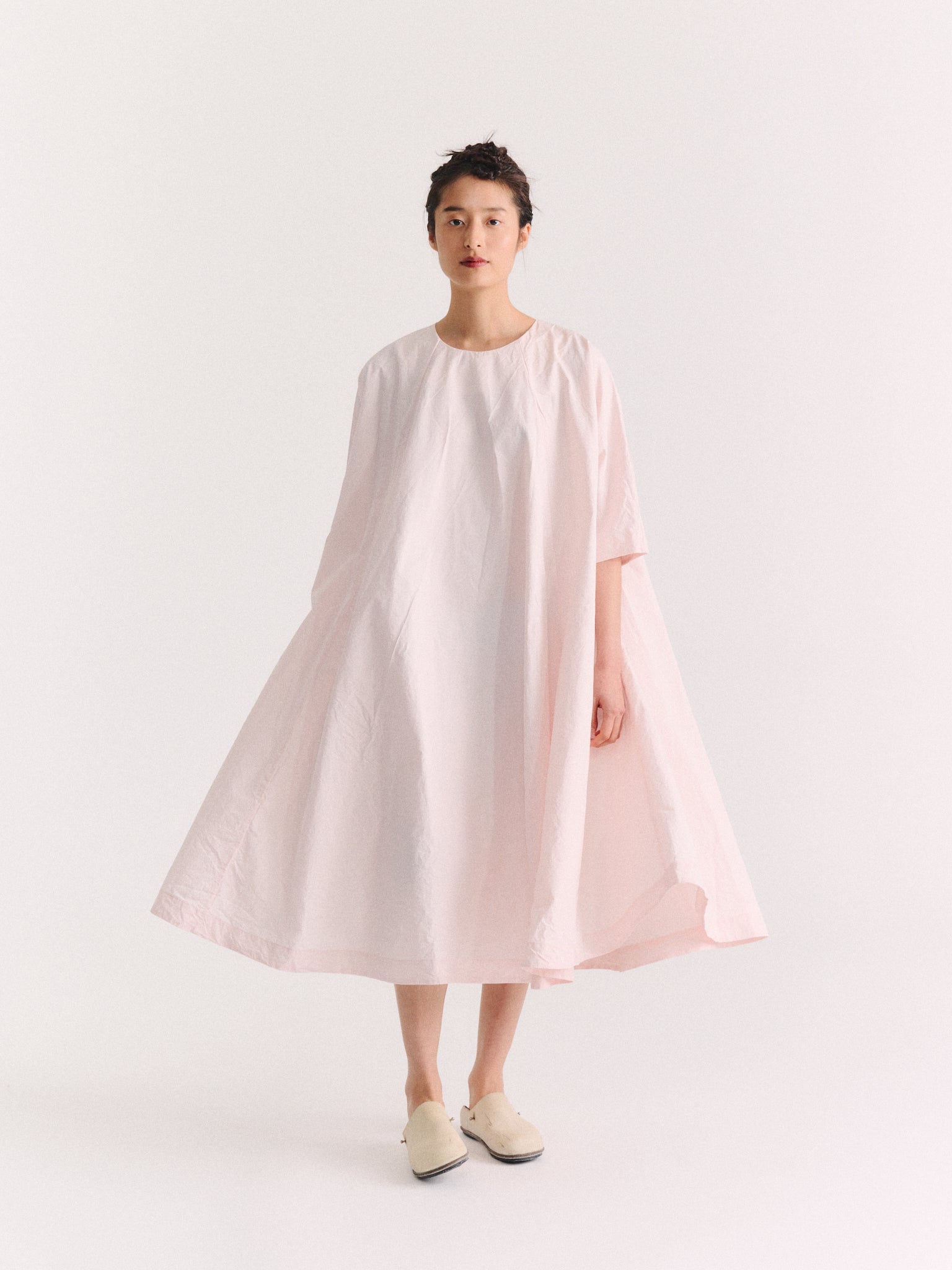 SOLEIL DRESS - H CARD - SAKURA PINK