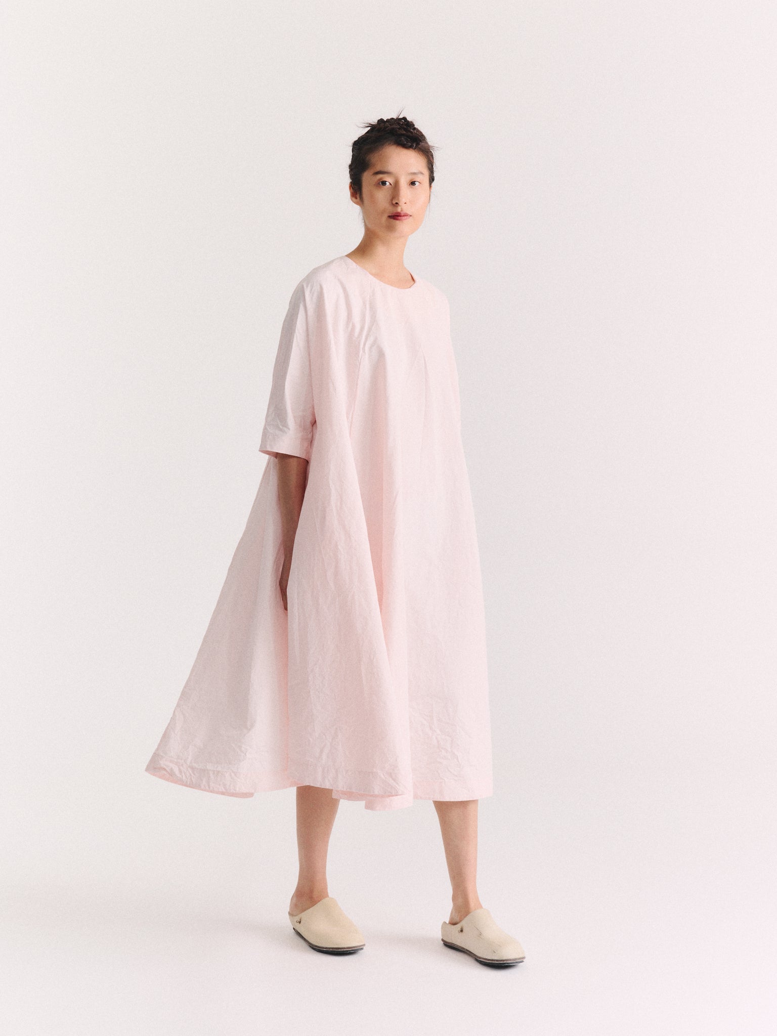 SOLEIL DRESS - H CARD - SAKURA PINK
