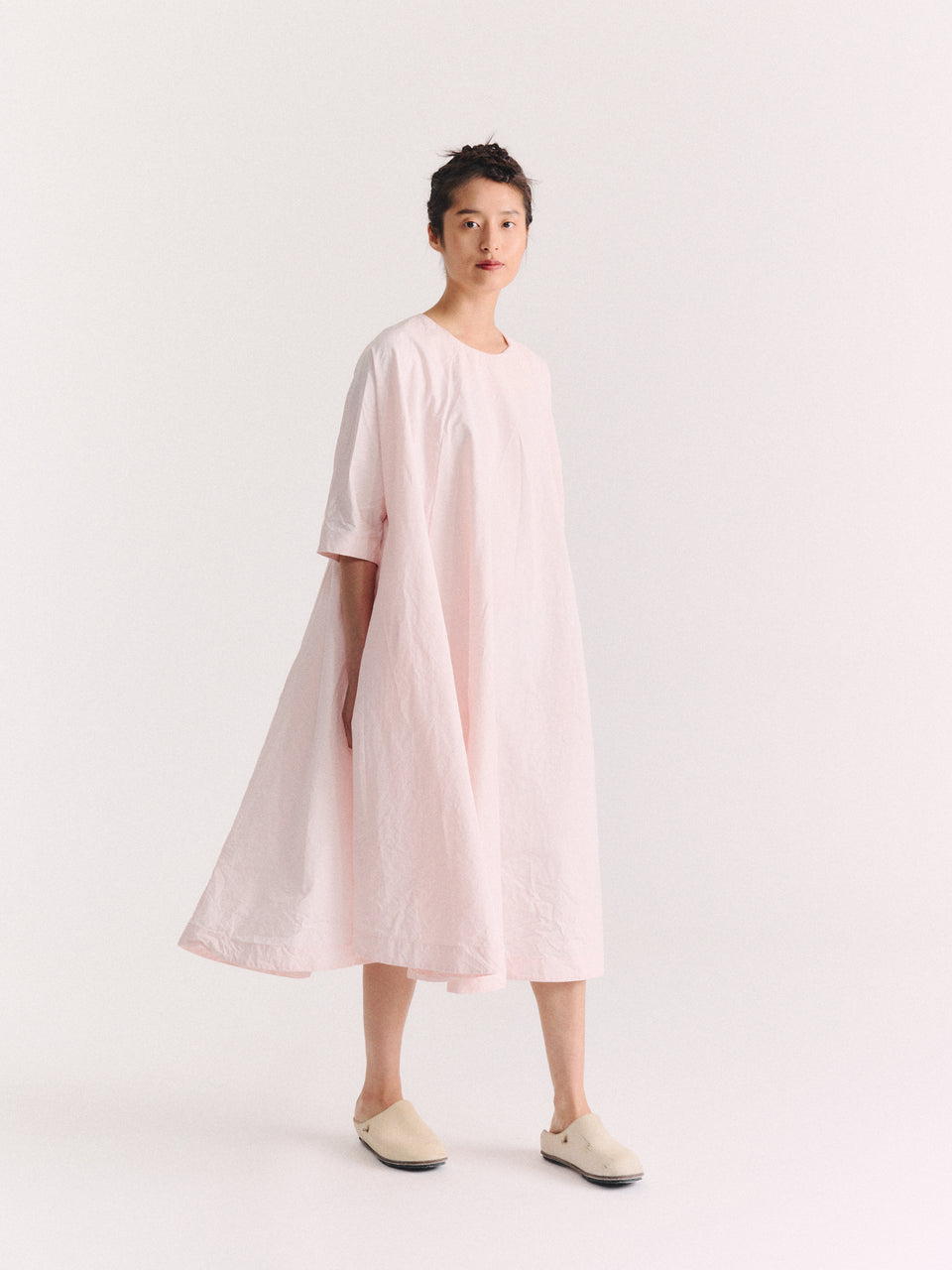SOLEIL DRESS - H CARD - SAKURA PINK