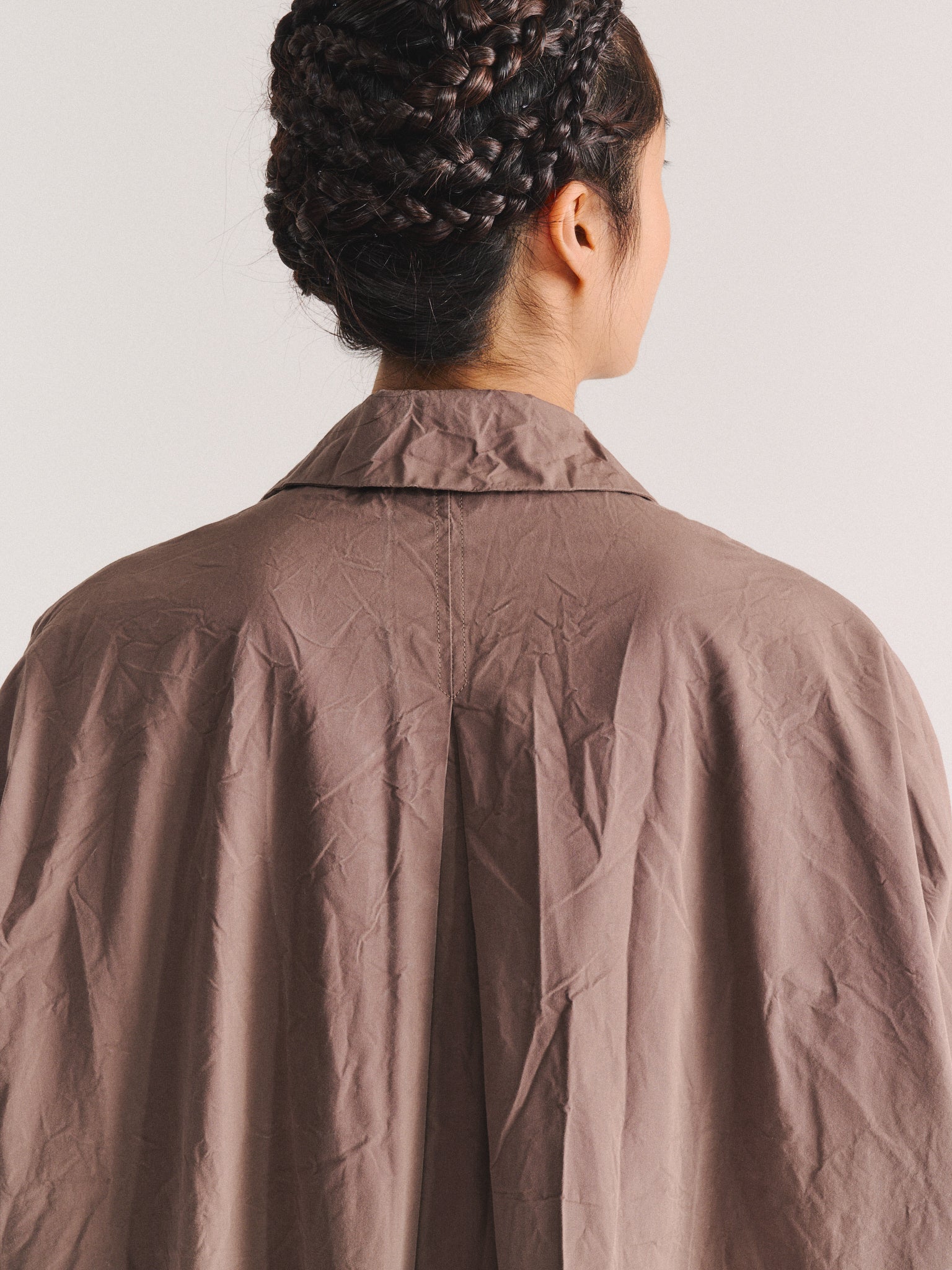 TATIANA DRESS - TOUGH COT - TABAC