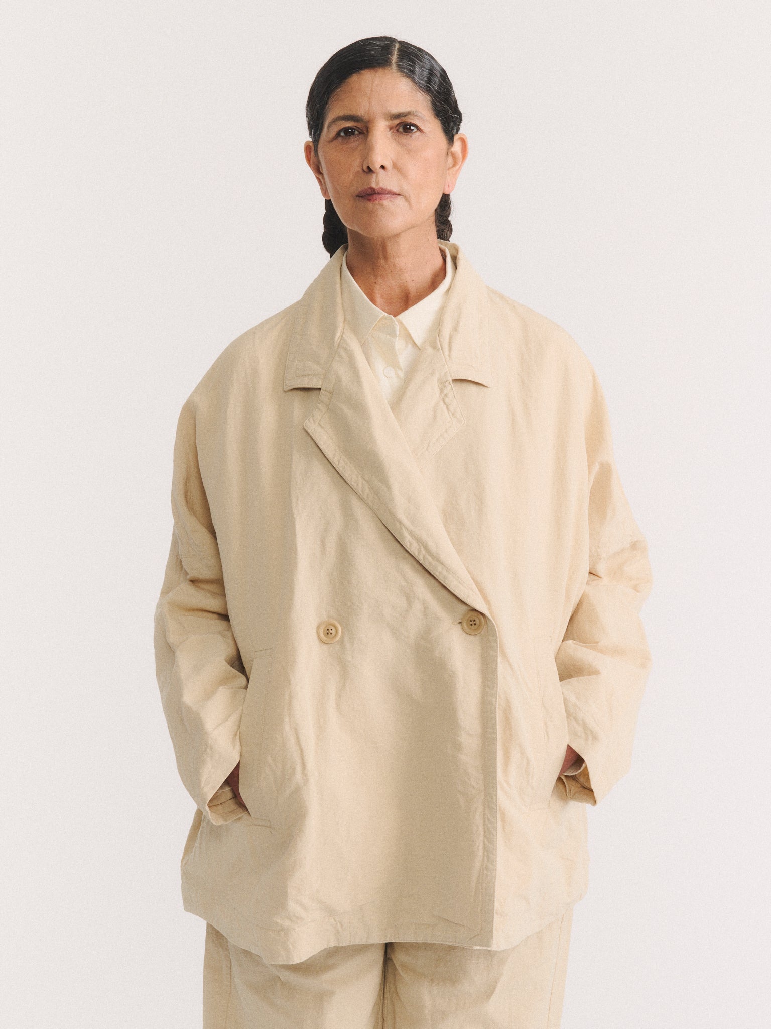 FRANCES JACKET - RUGGER 1 - IVORY