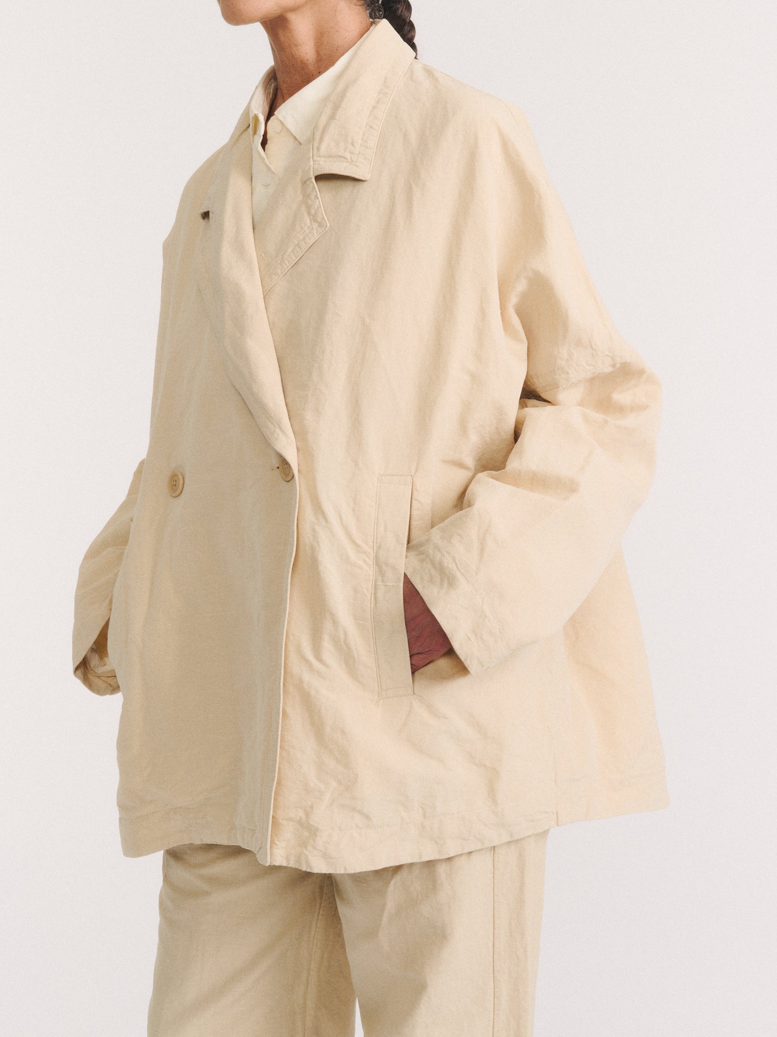FRANCES JACKET - RUGGER 1 - IVORY