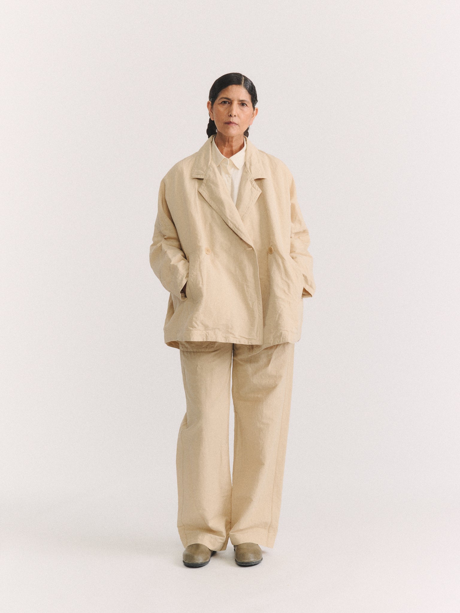 FRANCES JACKET - RUGGER 1 - IVORY