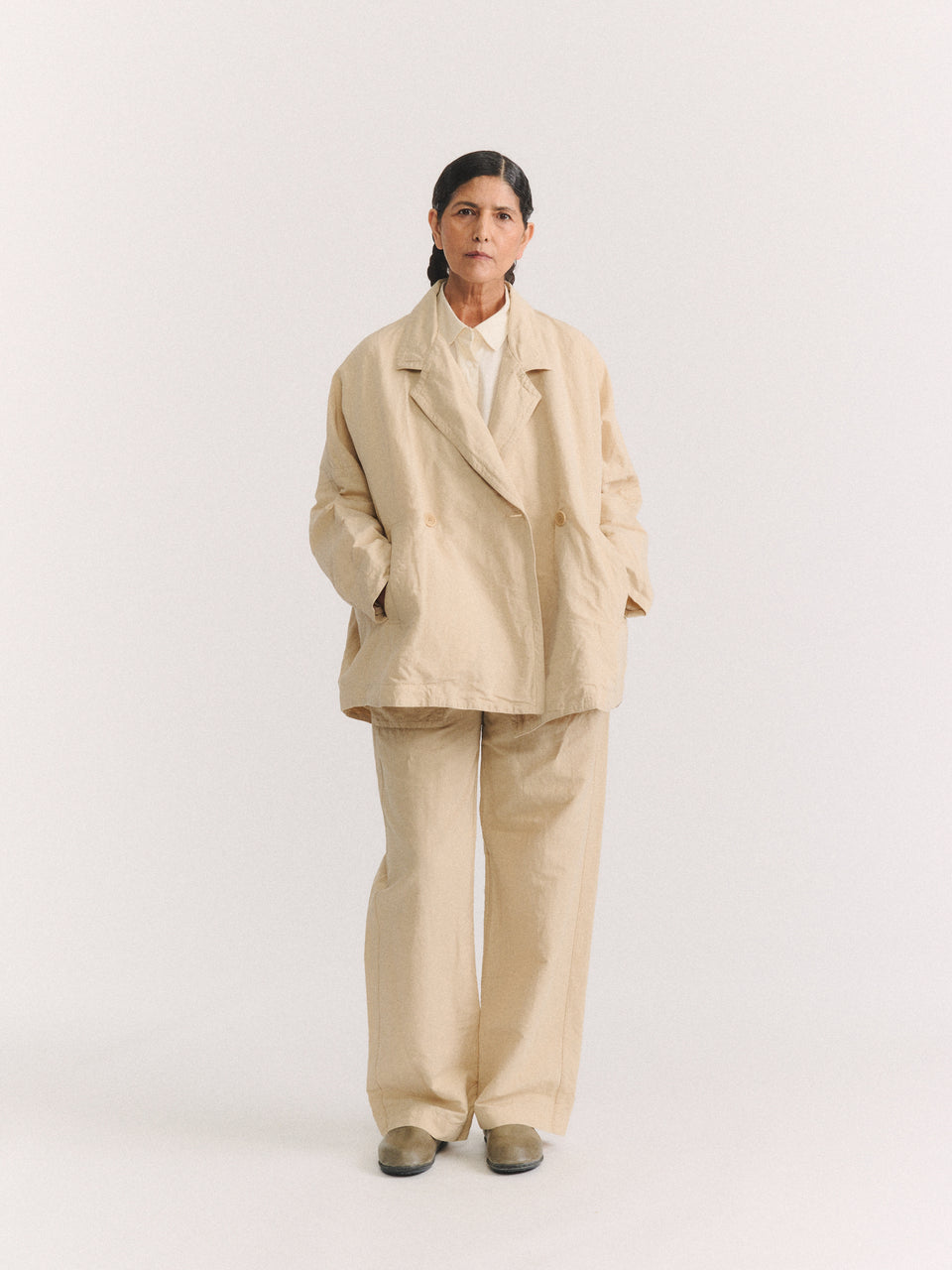 FRANCES JACKET - RUGGER 1 - IVORY