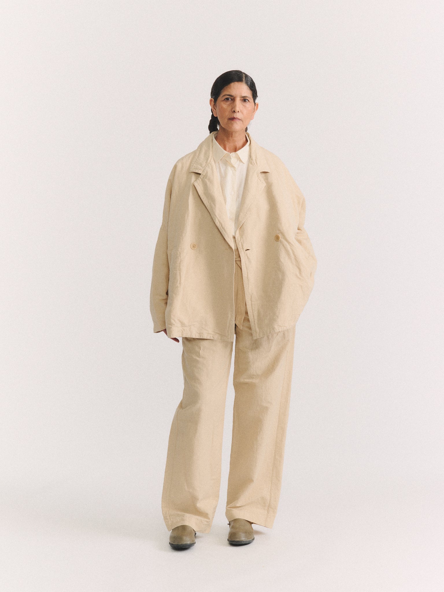 FRANCES JACKET - RUGGER 1 - IVORY