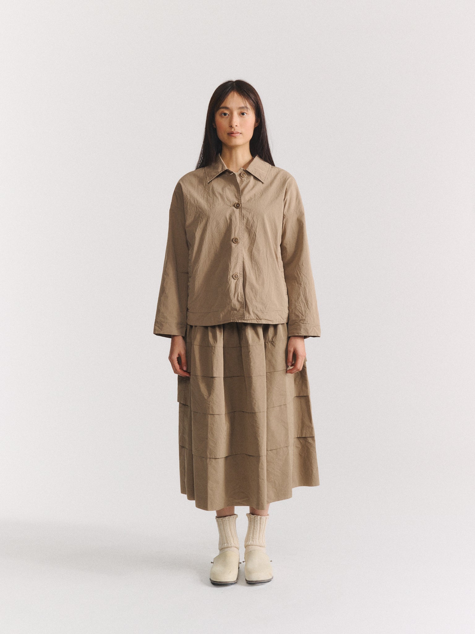 JULIETTE JACKET - TAFFCOT - JUTE